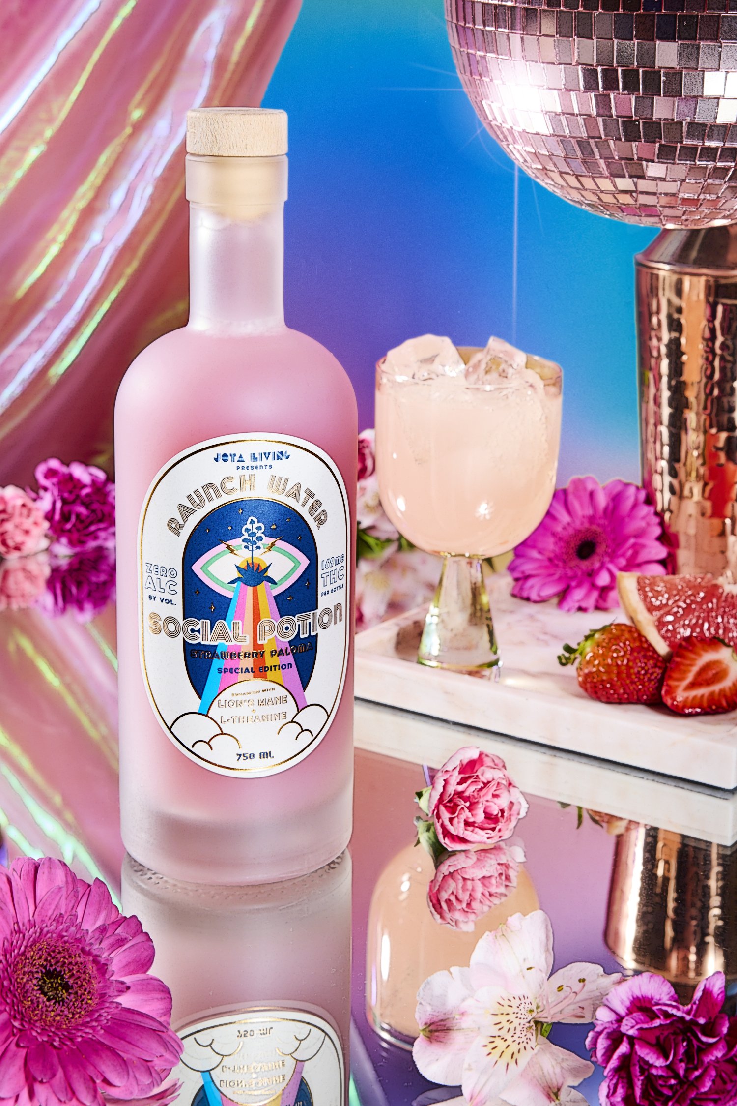 Beautiful Bottle Photography Jota Living with Cocktail Photography by the best beverage product photographer