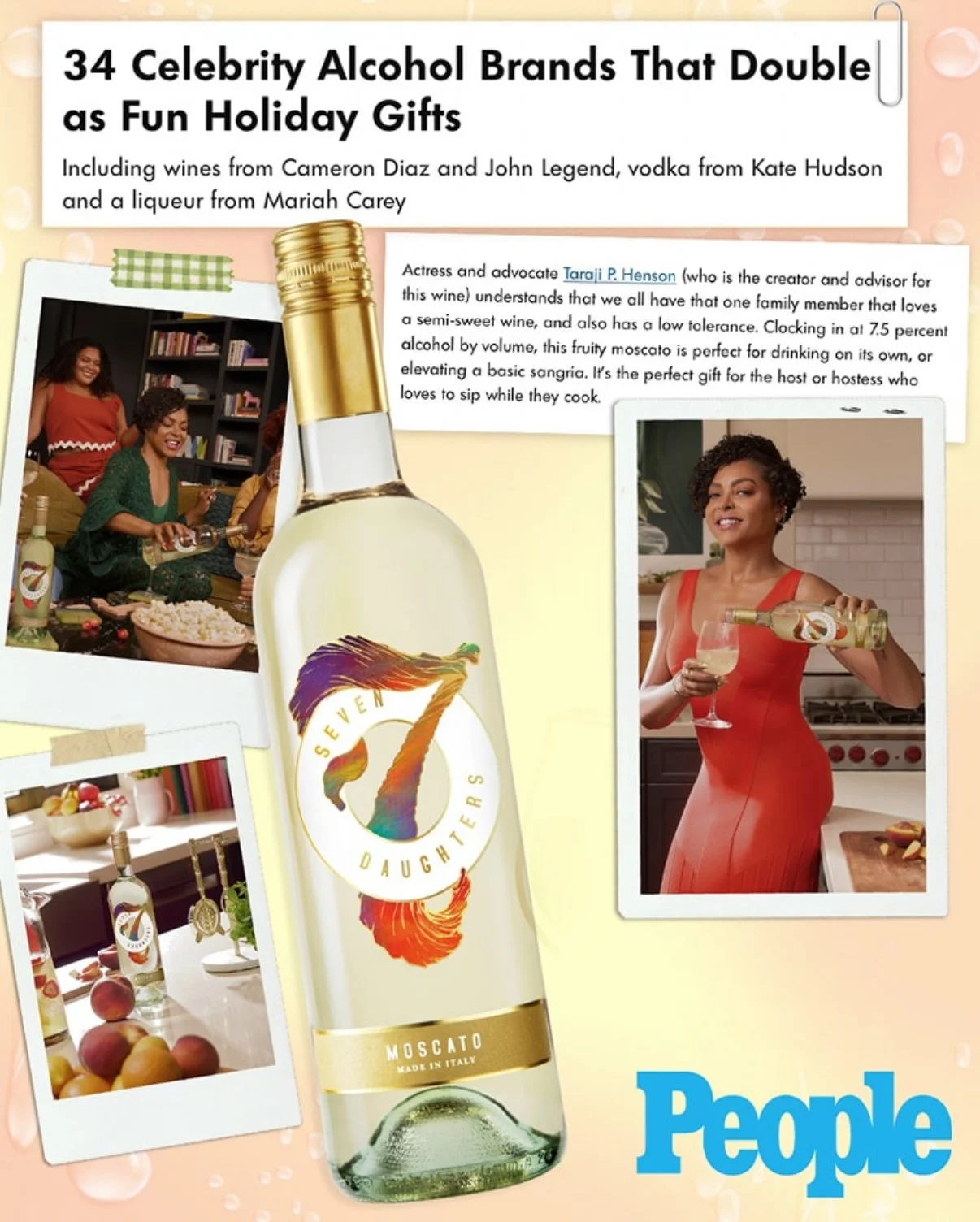 What It Actually Takes to Shoot a Celebrity Wine Campaign — Behind the Scenes of Seven Daughters Moscato with Taraji P. Henson