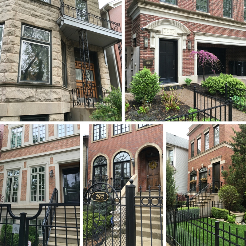 Beautiful homes in a neighborhood where I totally acted like a stalker paparazzi