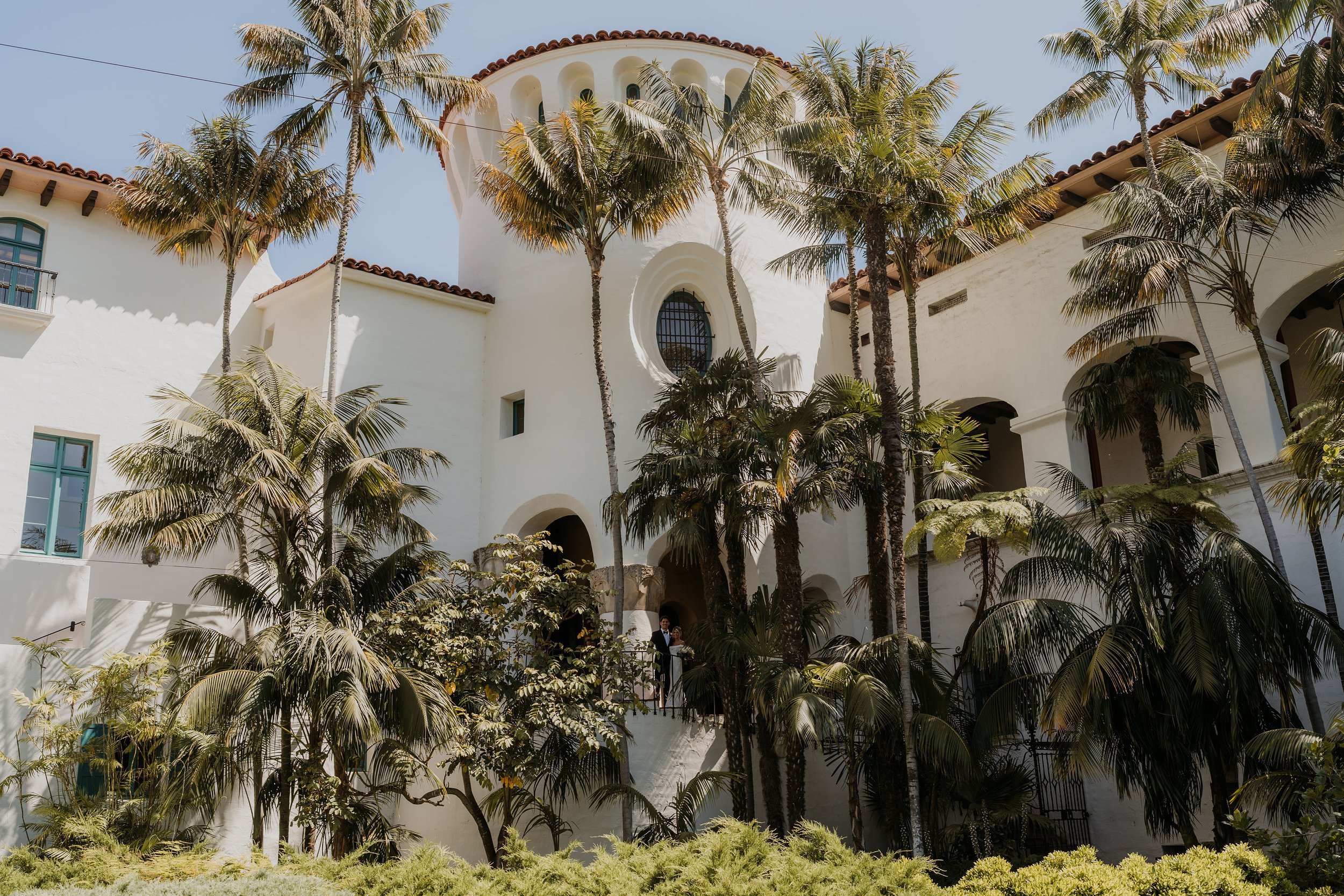 AHH, THE SANTA BARBARA COUNTY COURTHOUSE