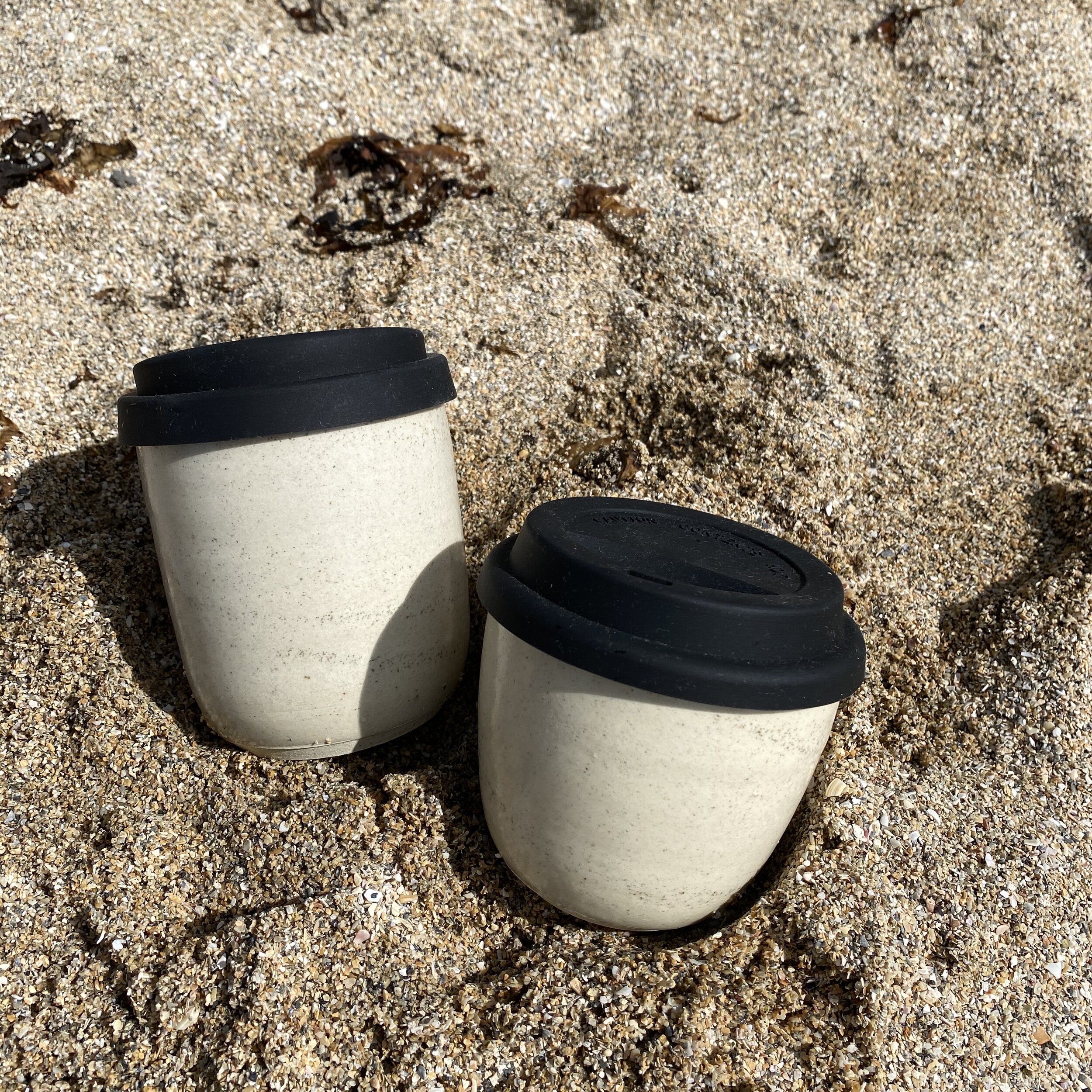 Handmade Ceramic Reusable Cups 