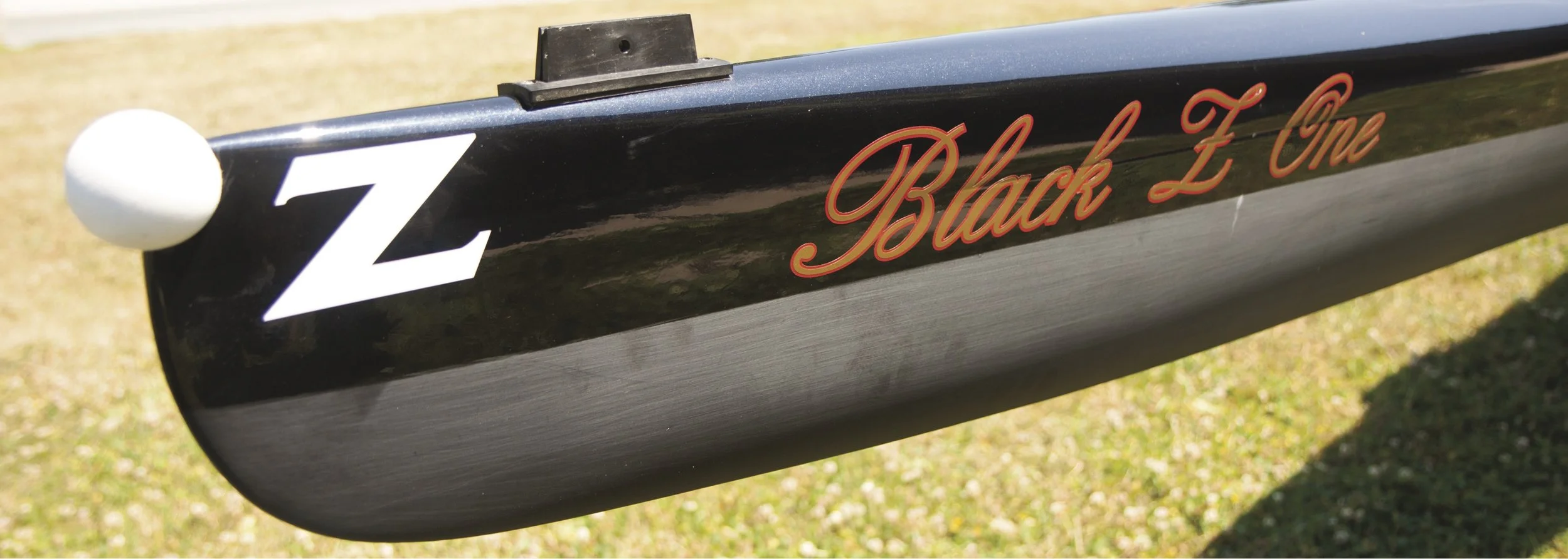 Black Z One, the first boat Resolute ever built.