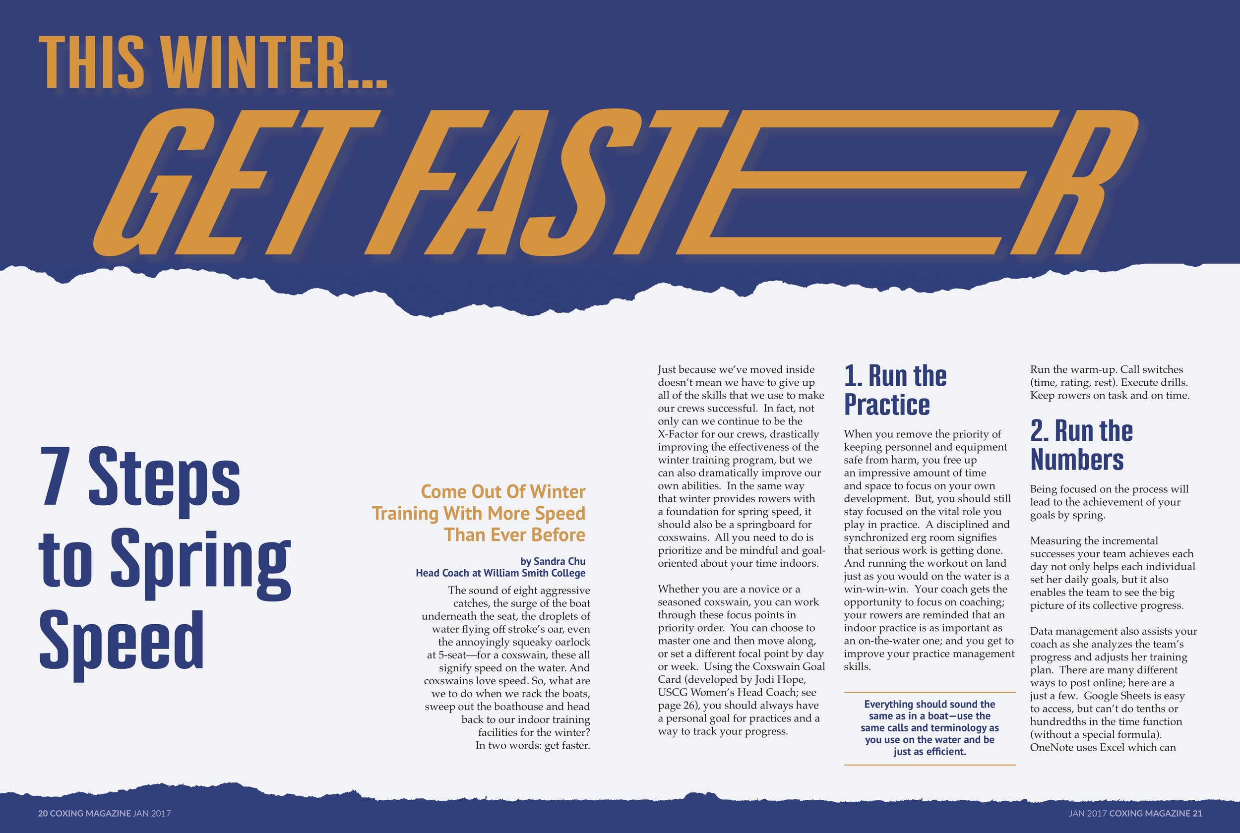 This Winter... Get Faster: Seven Steps to Spring Speed