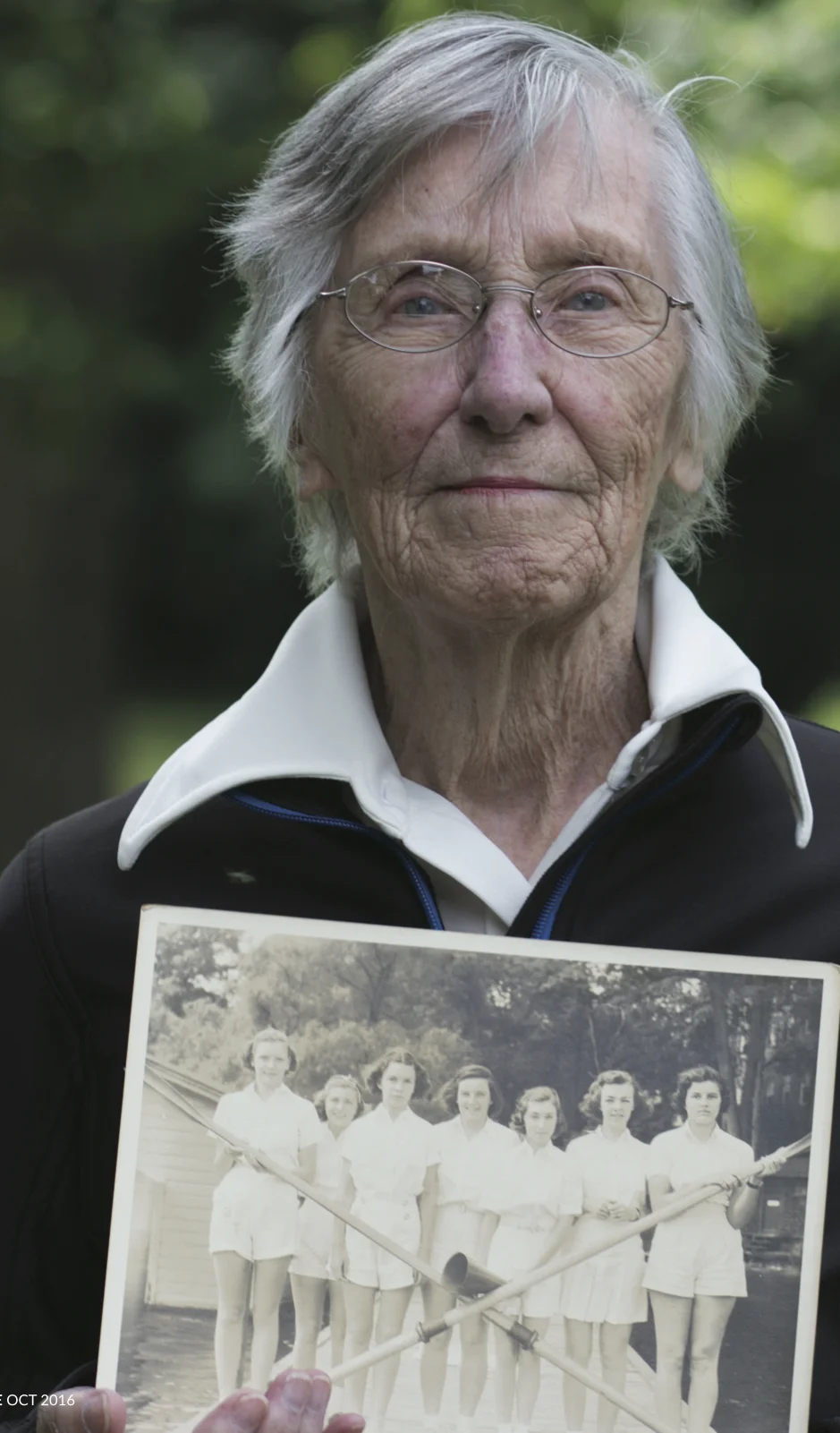 Dorris Sturges coxed the Wellesley Crew from 1939 - 1943. She says she was born too soon.