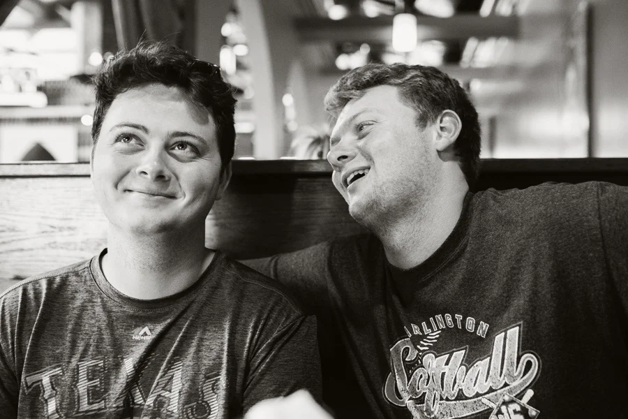 June 15: Mellow Mushroom with my brothers. I love these kids.