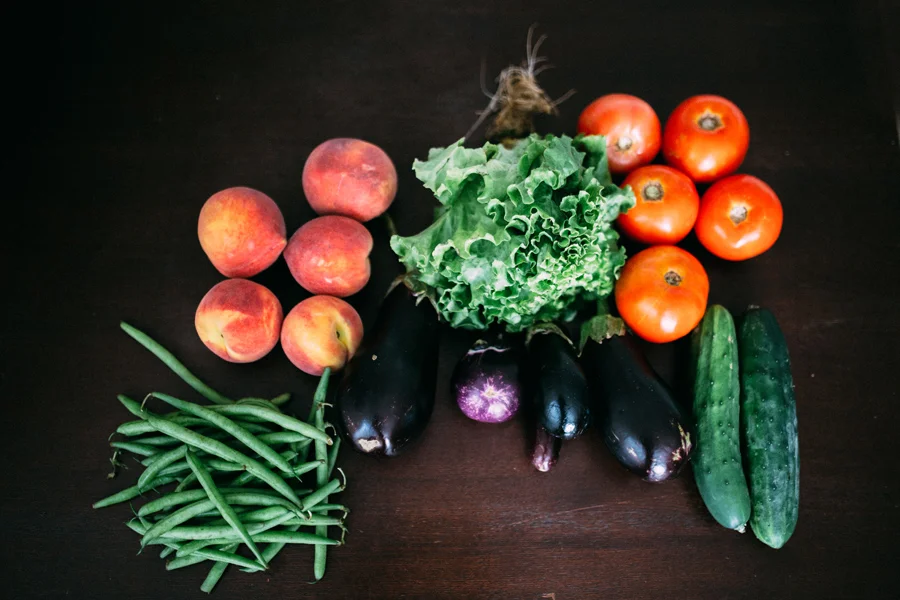 June 18: Farmer's market haul.