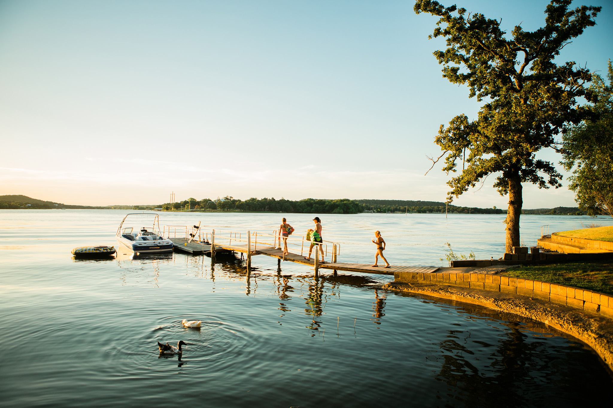 August 3: Lake days mean seeing this sight, time and again, and it never gets old. Ever.