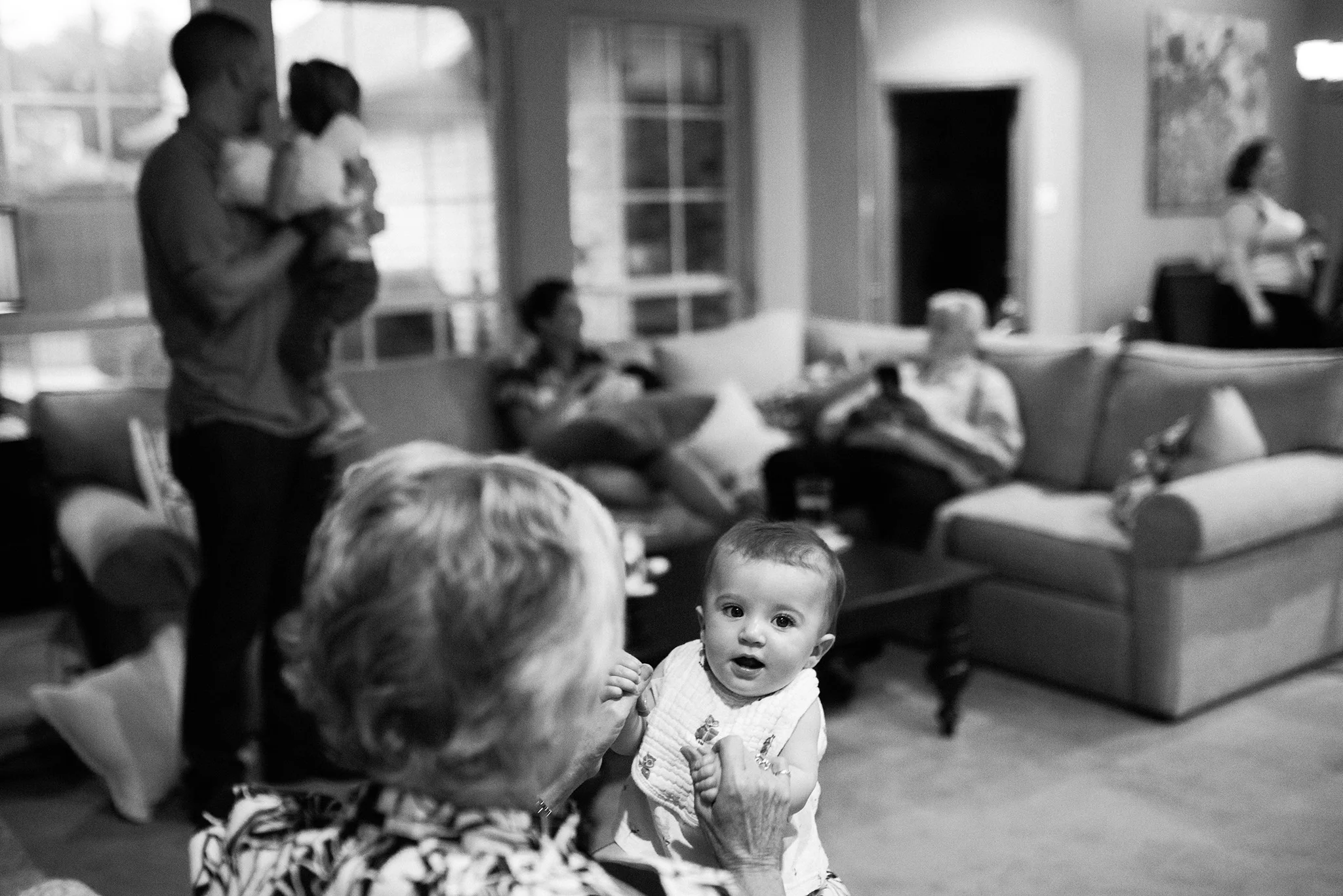 August 12: Family gatherings mean Rosie and Nana Joanie hangs.