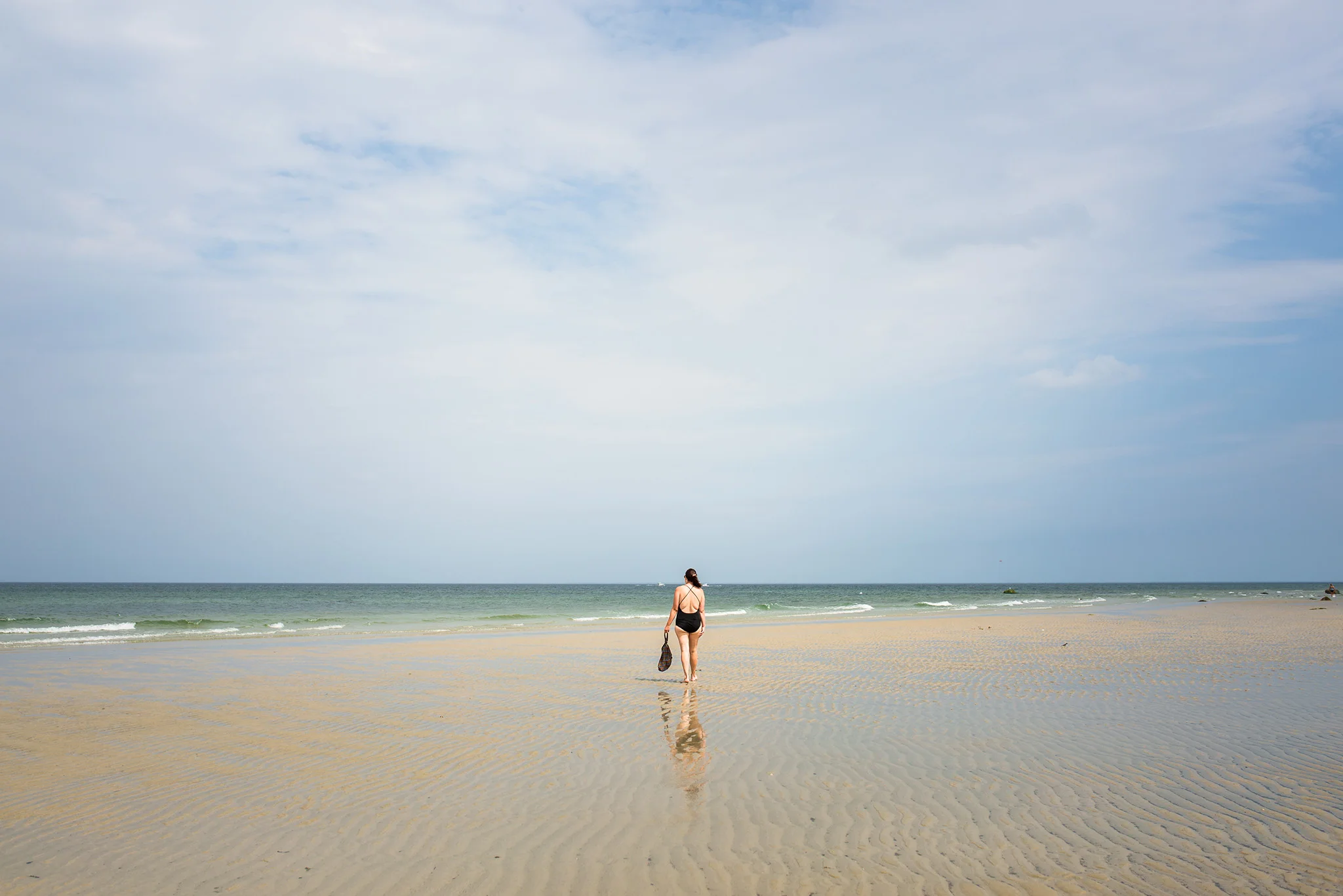 August 26: Same beach, similar shot, different companion. Truly a gift to have a surprise visit. In ten years of photo taking, there are few I've taken that I love as much as this one.