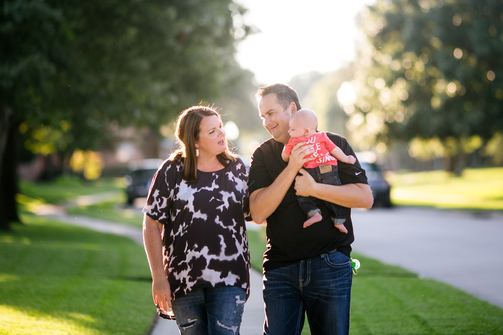 October 3: On the eve of my sister's return to work we updated her family photos.