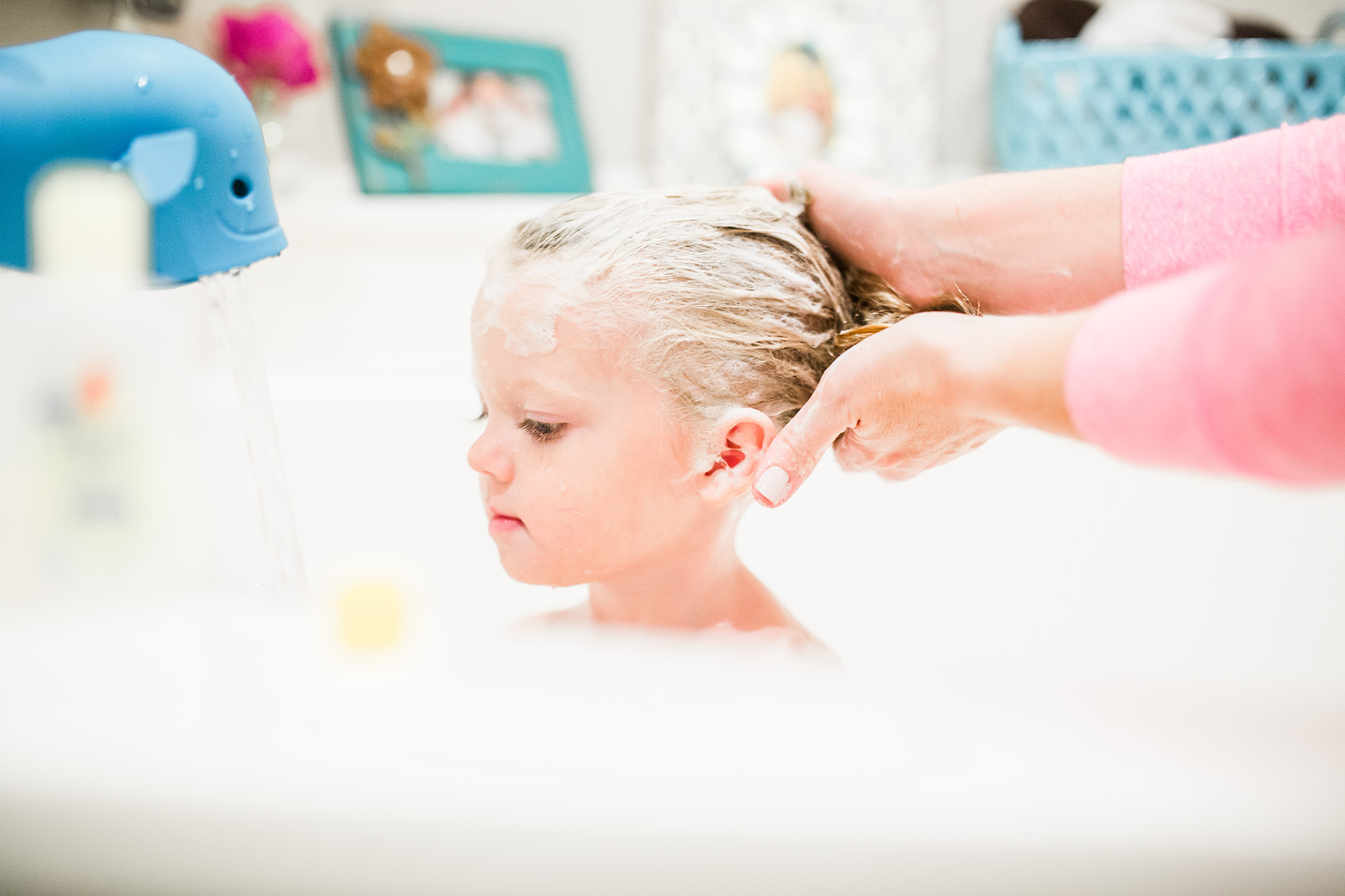 October 5: Hair wash.