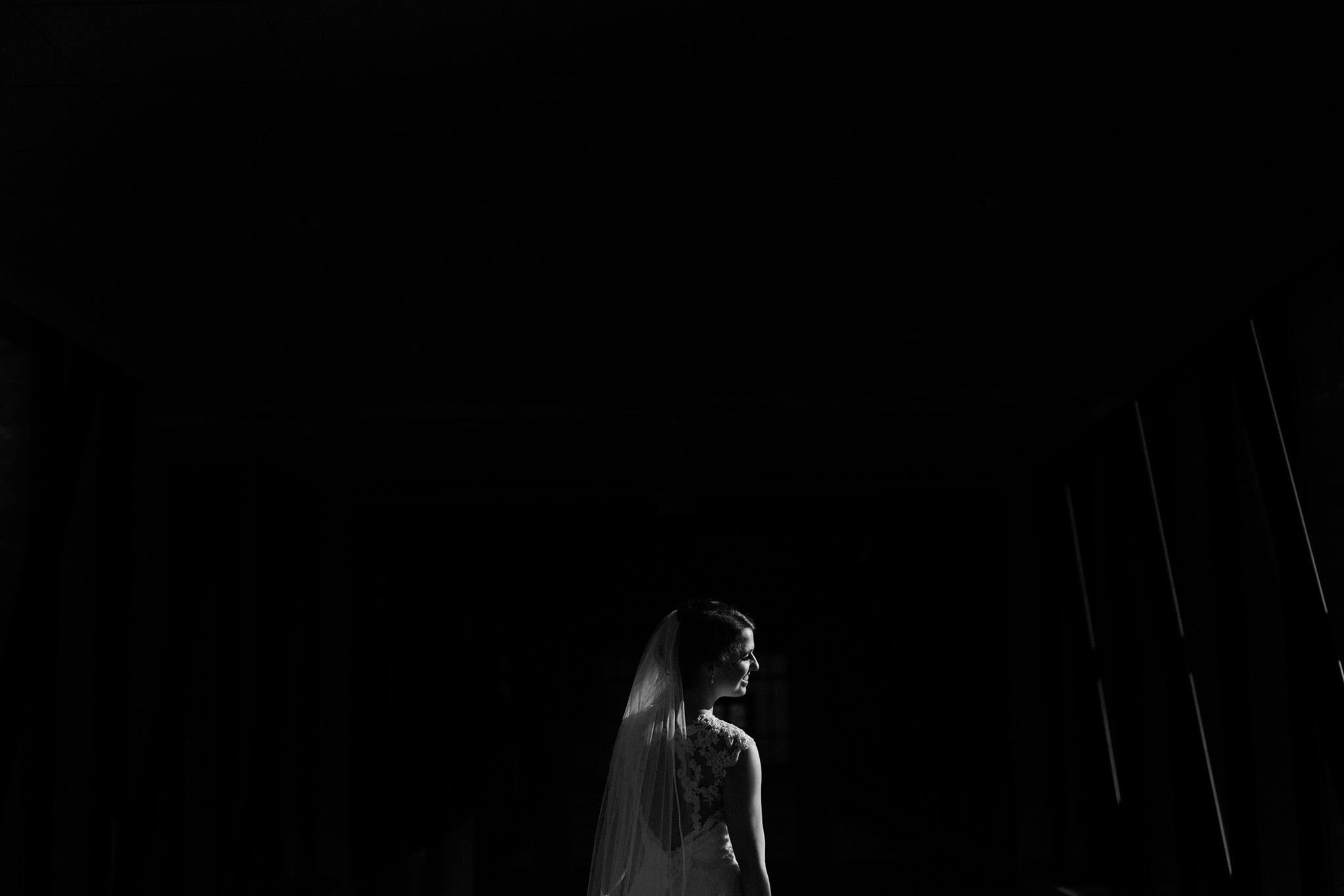 October 8: Emily on her wedding day.