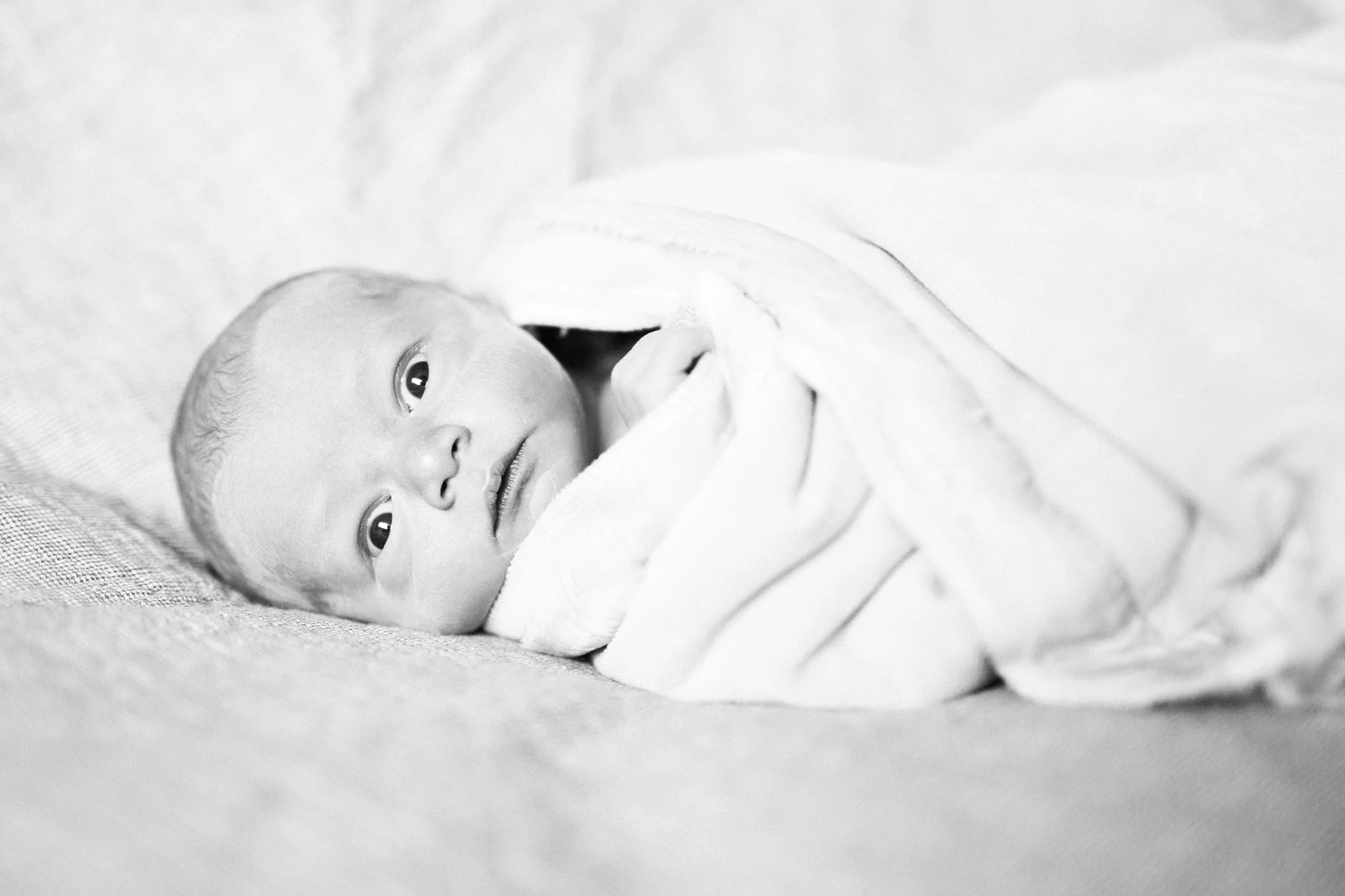 October 24: It was shocking. Apparently. Sweet Carson was just 5-days-old at his newborn session!