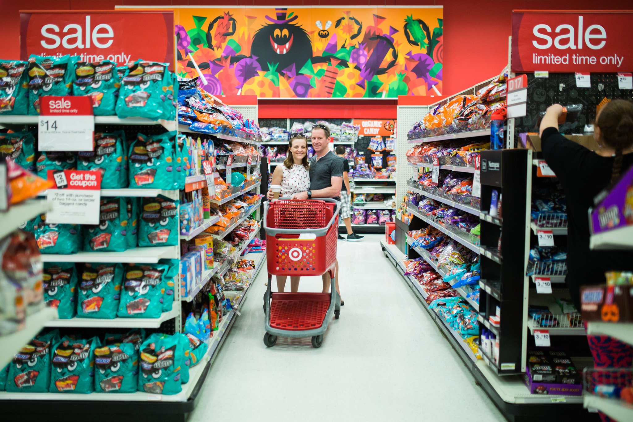 October 29: If guests from Australia during the lead-up to Halloween, then take them to Target because consumer culture at it's finest.