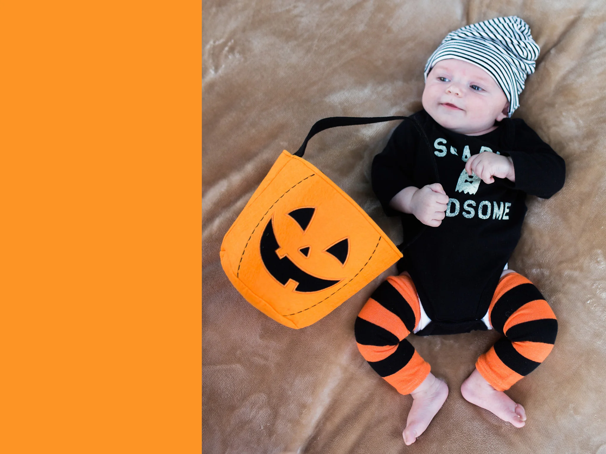 October 30: Scary handsome. First Halloween.