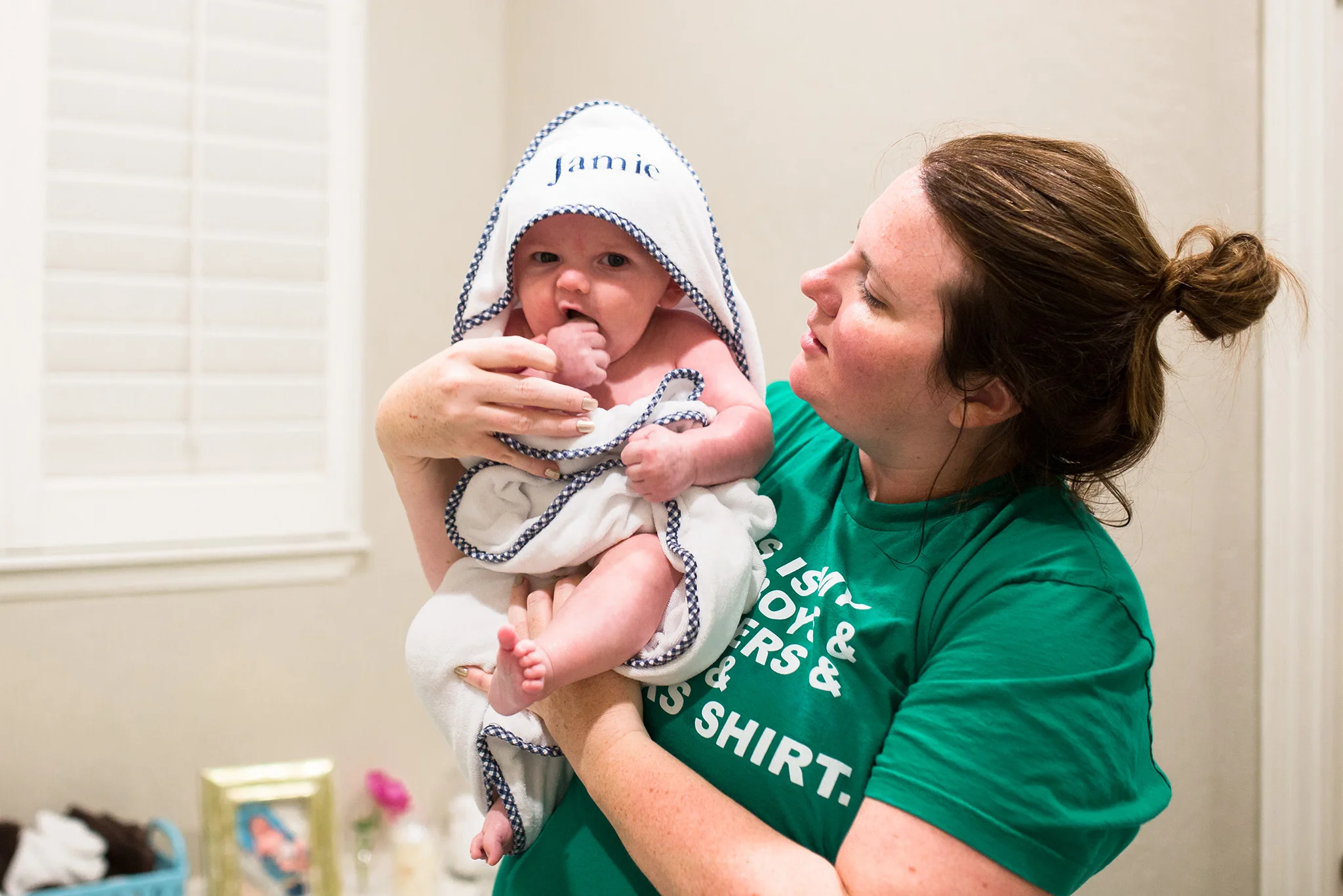 November 19: Bath time bubs.