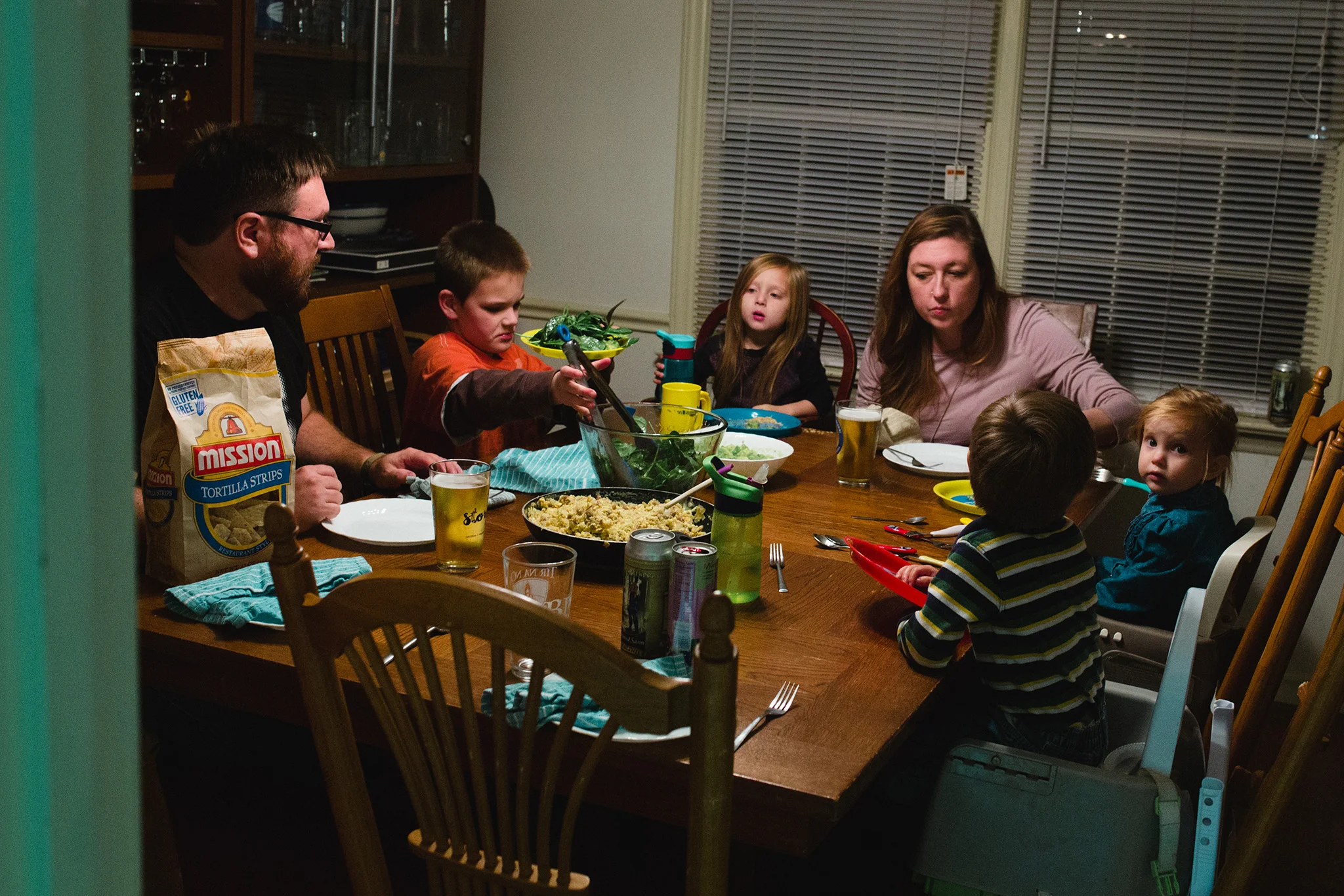 December 2: dinner with my sister's family.