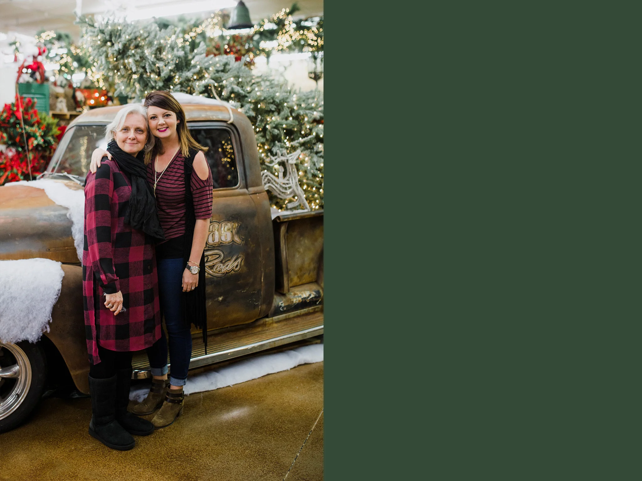 December 13: Annual Christmas tea with Mom and Debo.