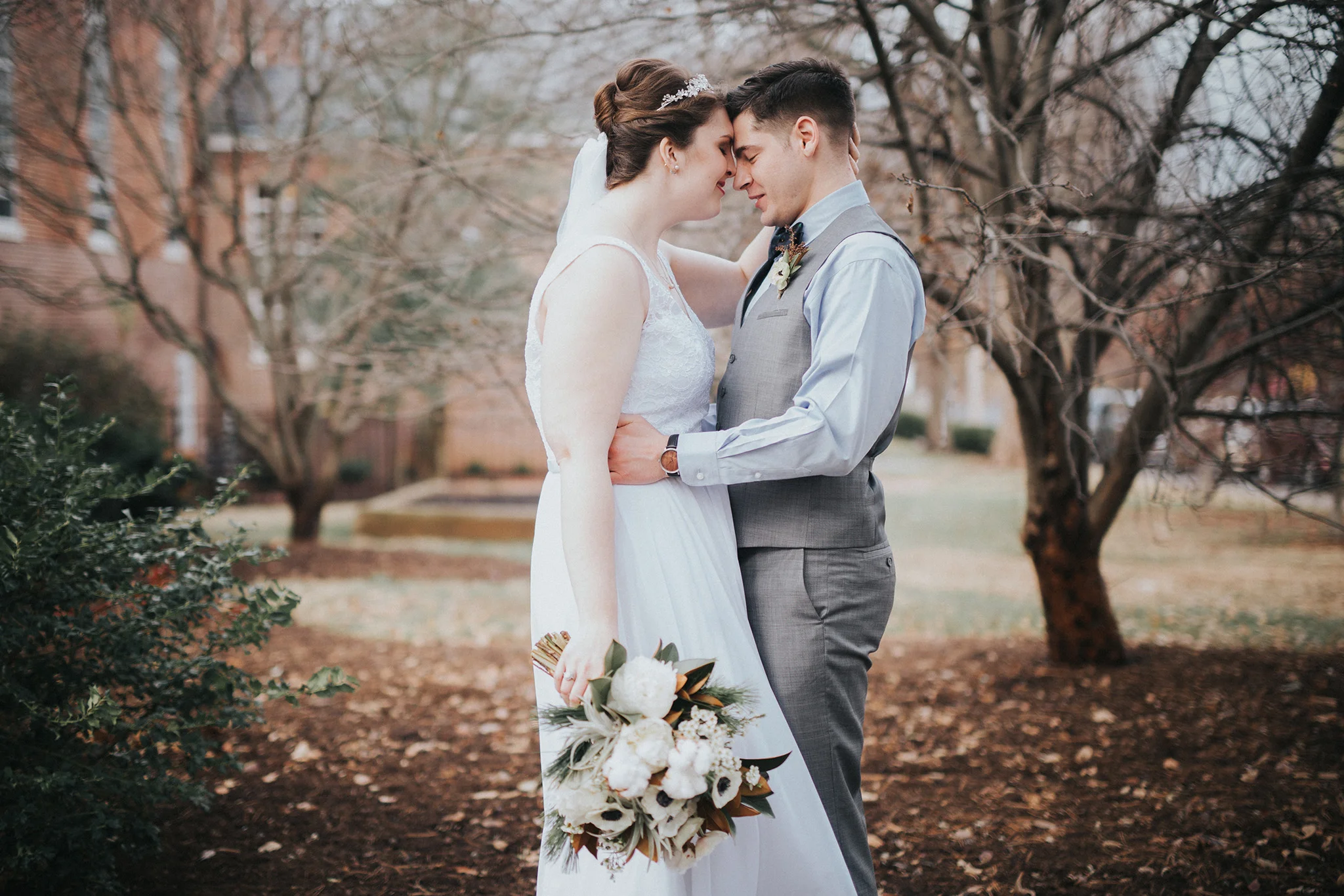 December 17: My cousin Mary wed her Julian, and I had the privilege of documenting their day. We had only minutes, literally, for photos when it wasn't rainy and grey. Mary never fretted; she remained the calmest bride, totally excited for her weddiā¦