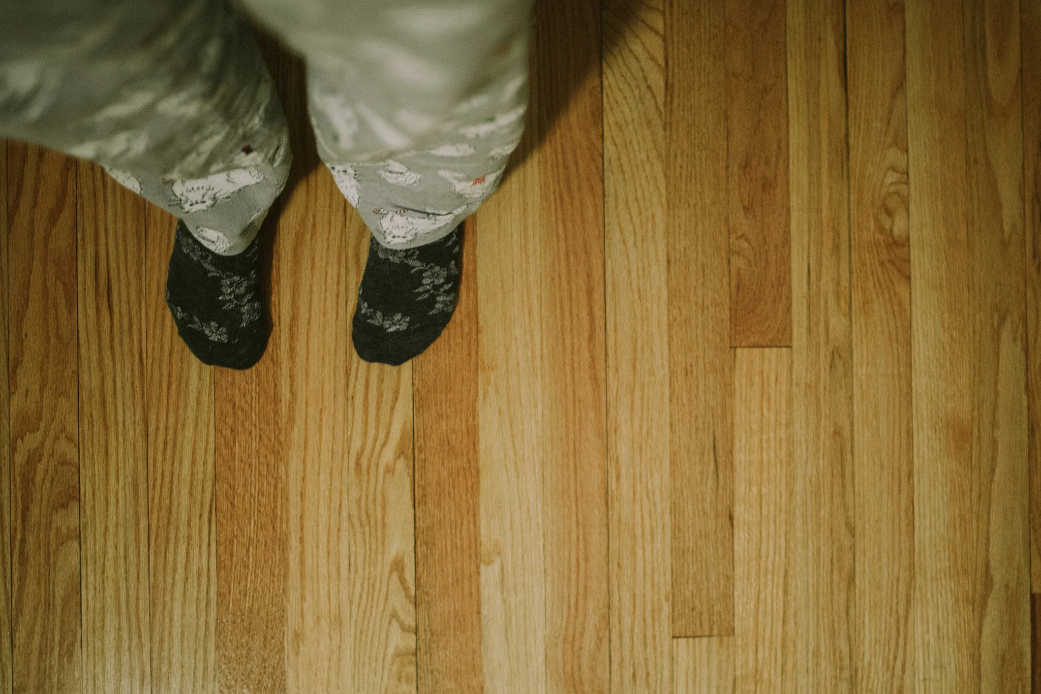 January 11: 10 pm no-photo-taken-pj-pants checking of the block.