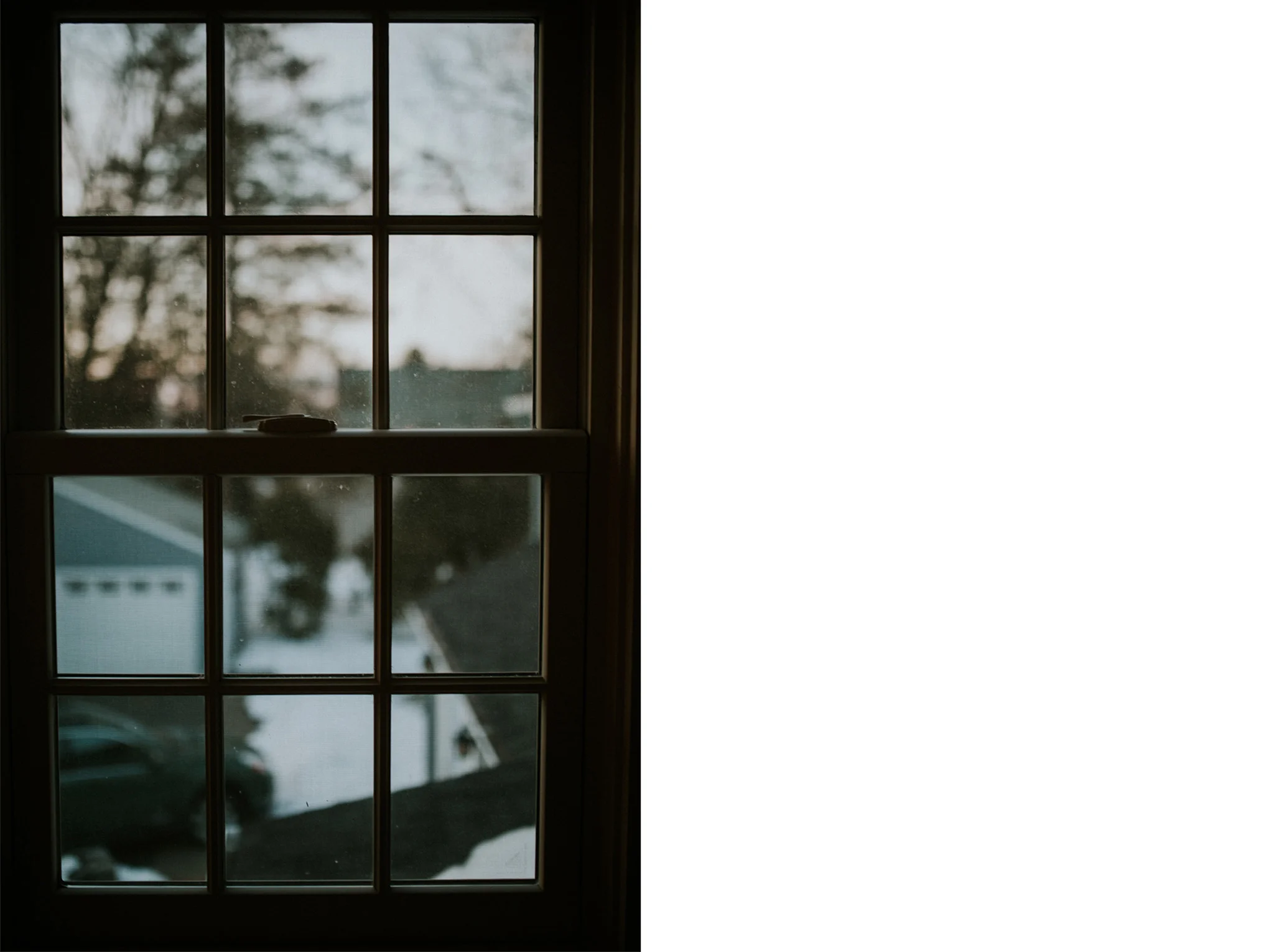 March 21: I couldn't believe there was snow on the ground when I looked out the window, that my car was parked in a Connecticut drive, that our life had taken this unexpected turn. I was a mixed bag of nerves and excitement.