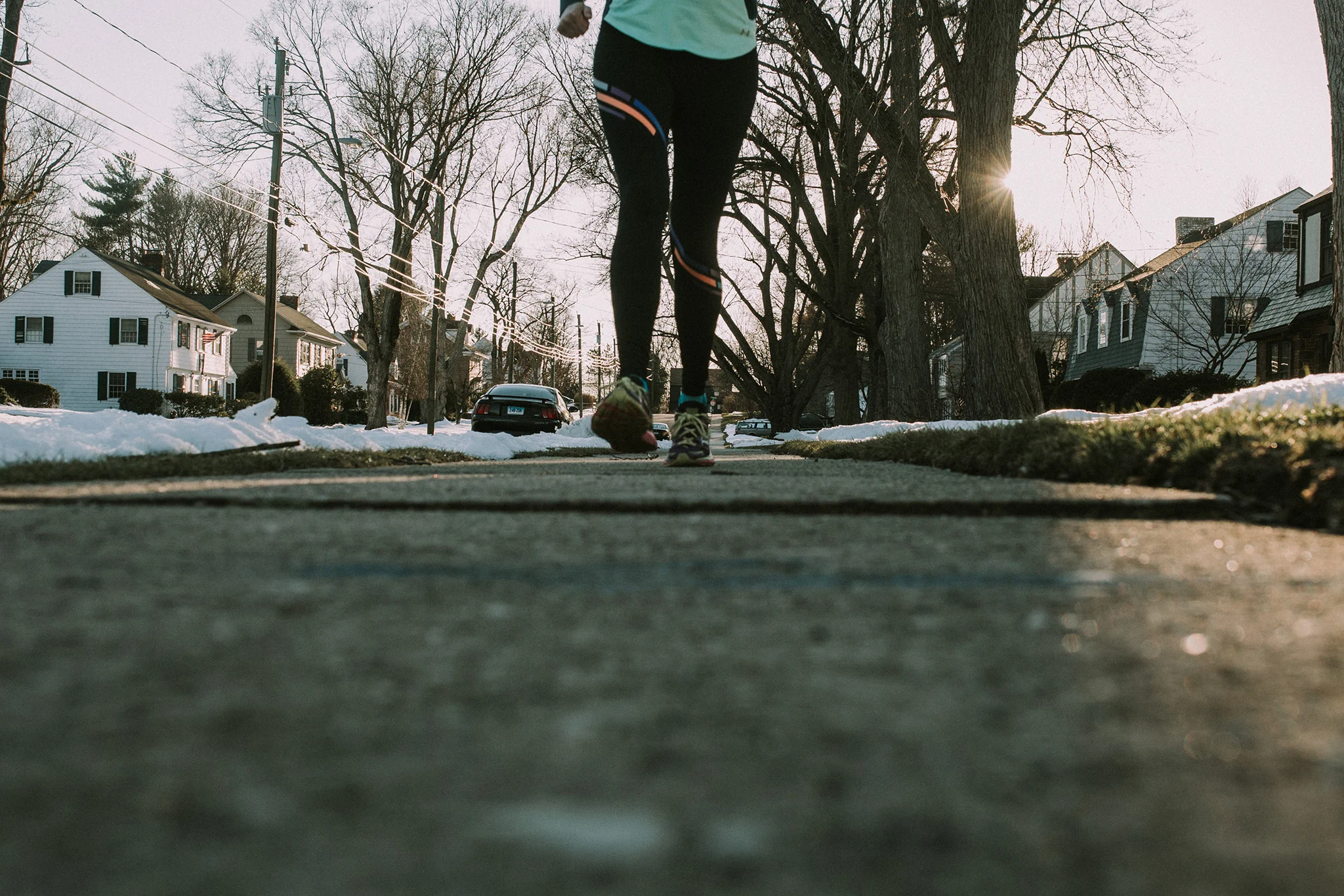 March 23: My coldest run of the entire winter took place on the second day of spring. Welcome to Connecticut.