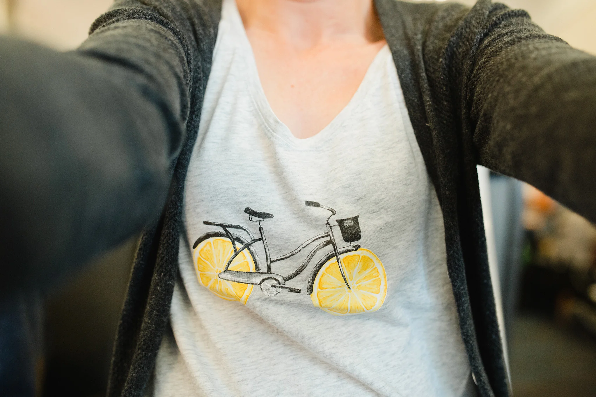 April 7: This will go down as one of the longest days in my life. We were stuck in Atlanta due to Delta's mess. Ty was really sick. At every turn things were incredibly difficult. I wore my t-shirt, as reminder to try to make lemonade. I don't know ā¦