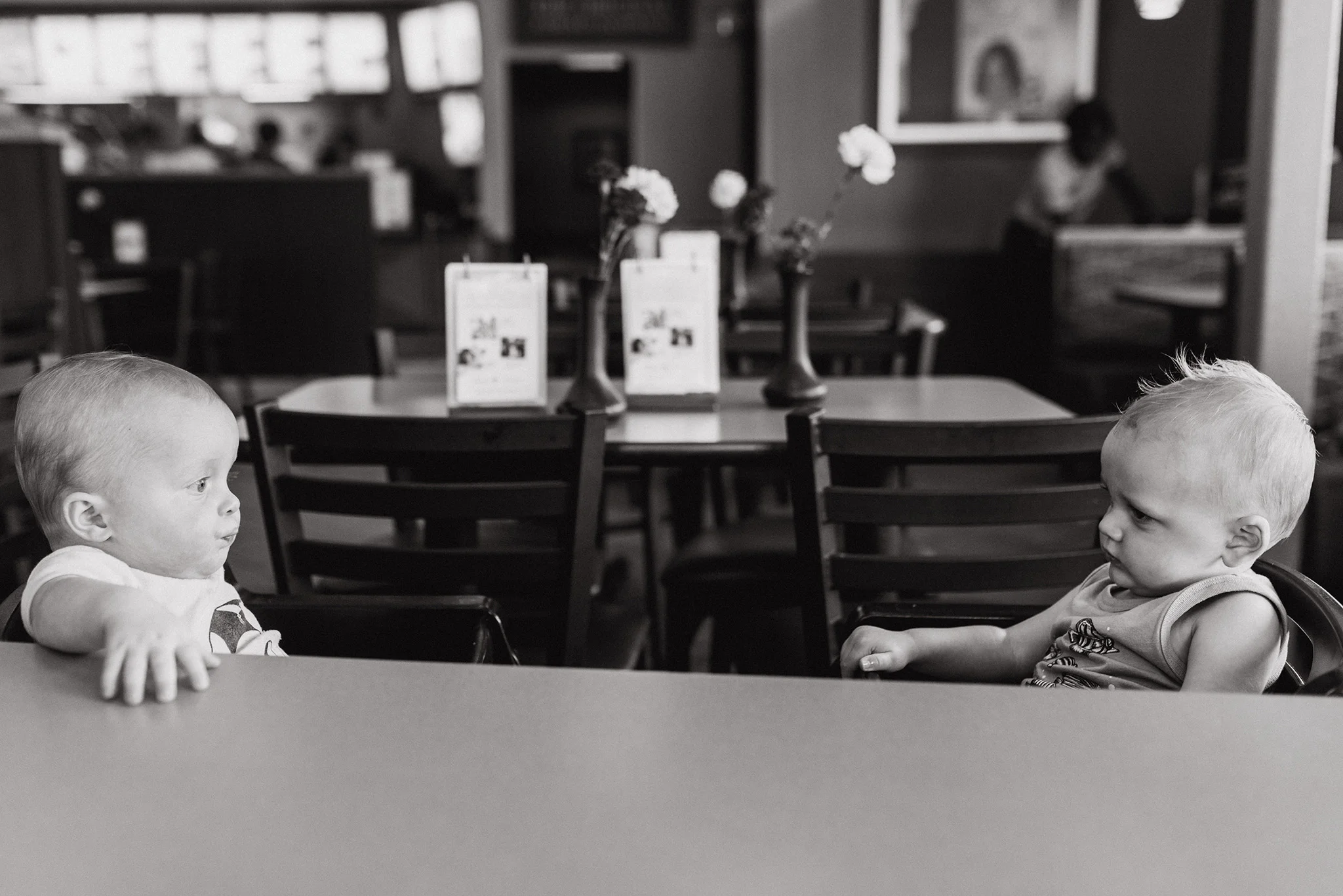 July 7: The day Woody, one of dearest friend's baby, and Jameson, my nephew became friends and co-conspirators.
