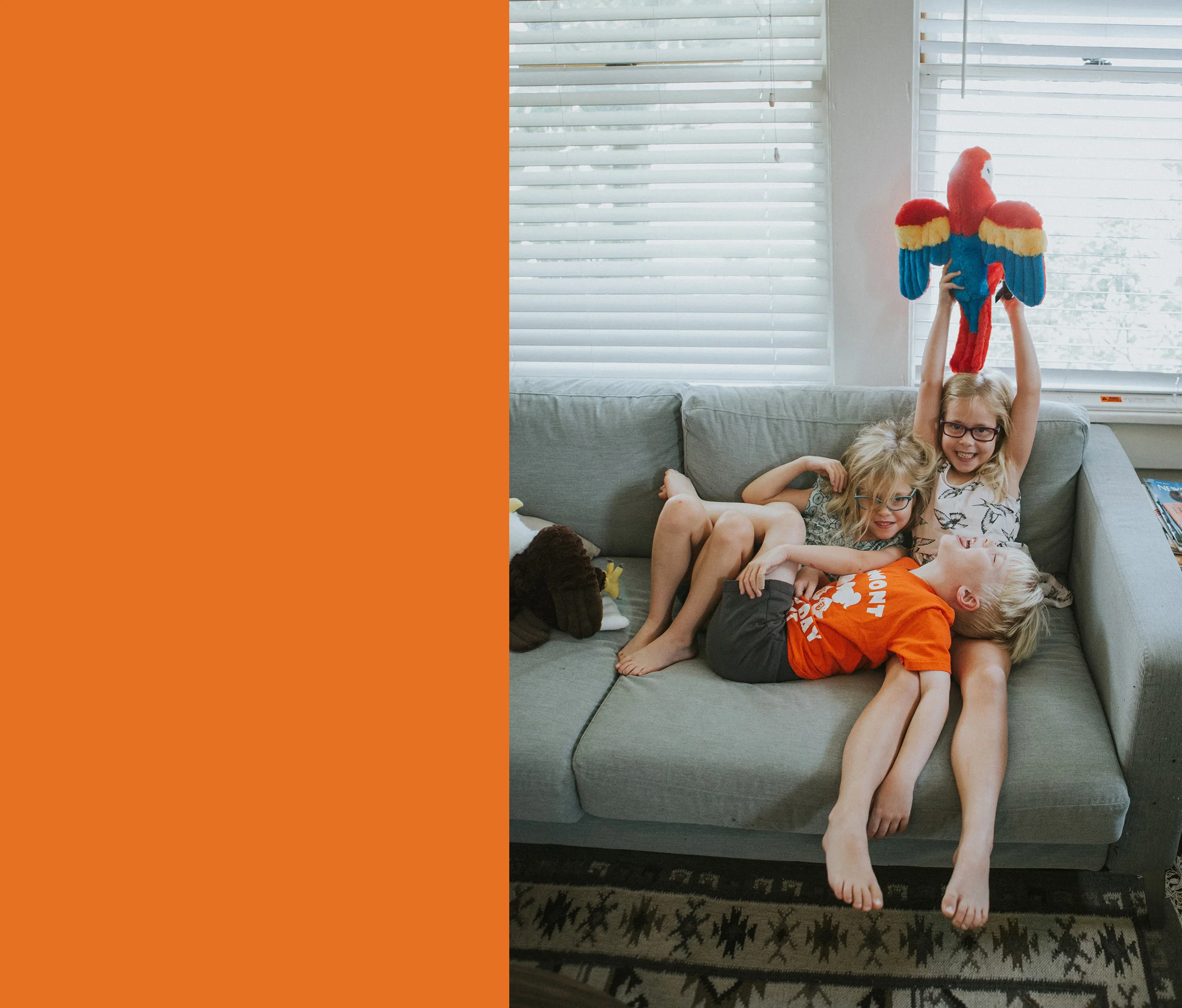 July 8: Moving away meant moving away from some of the littles I love most, and seeing these three on a Saturday morning before I shot a wedding with their mama made my day. I miss them.