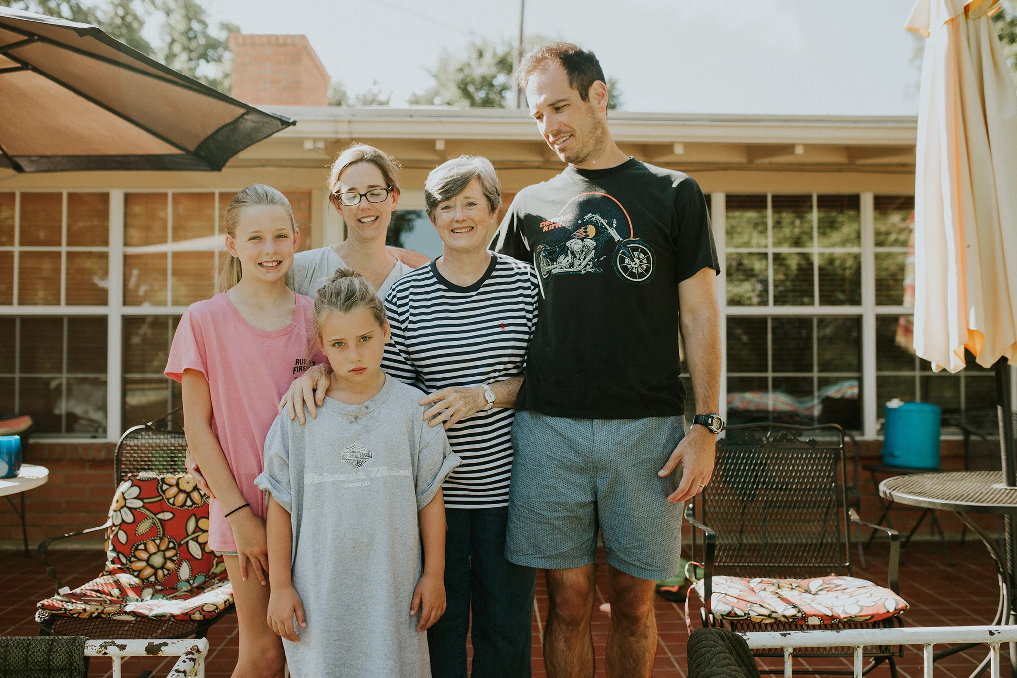 July 10: Can you guess which niece was feeling some big feelings about their upcoming transcontinental move? This was the day we said goodbye.