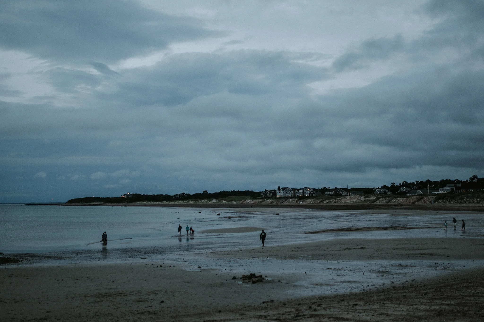 July 27: Corporation Beach on Cape Cod at dusk.