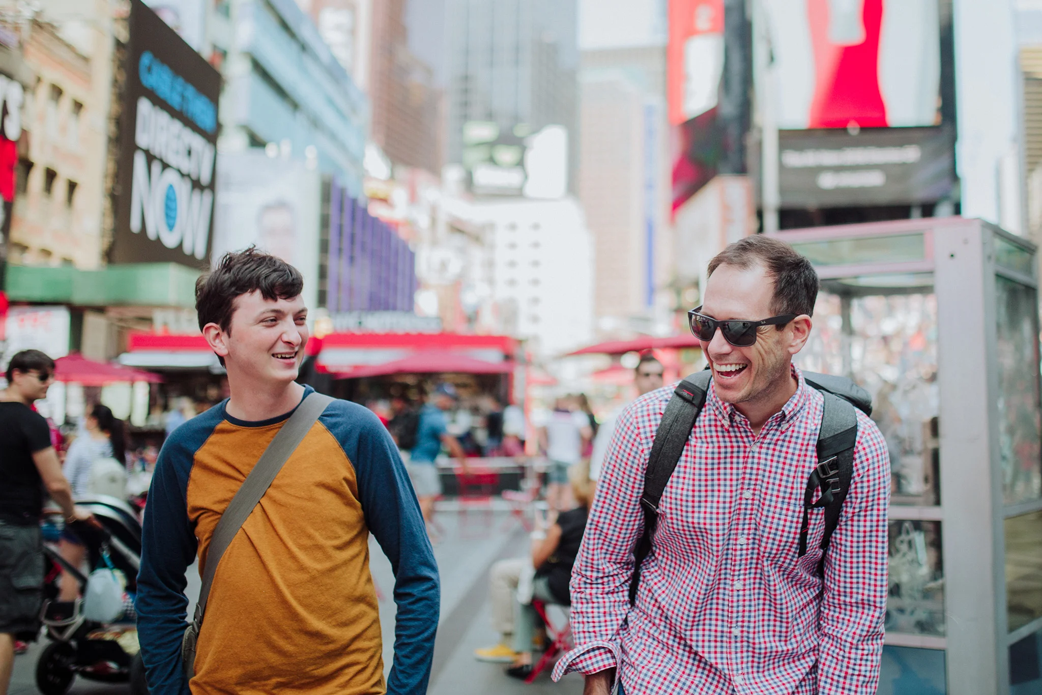 August 26: Times Square and one of my favorite photos since I started this project. We walked 13+ miles that day, and I'm convinced the best way to see New York is by foot, utilizing public transit and taxis as little as possible.