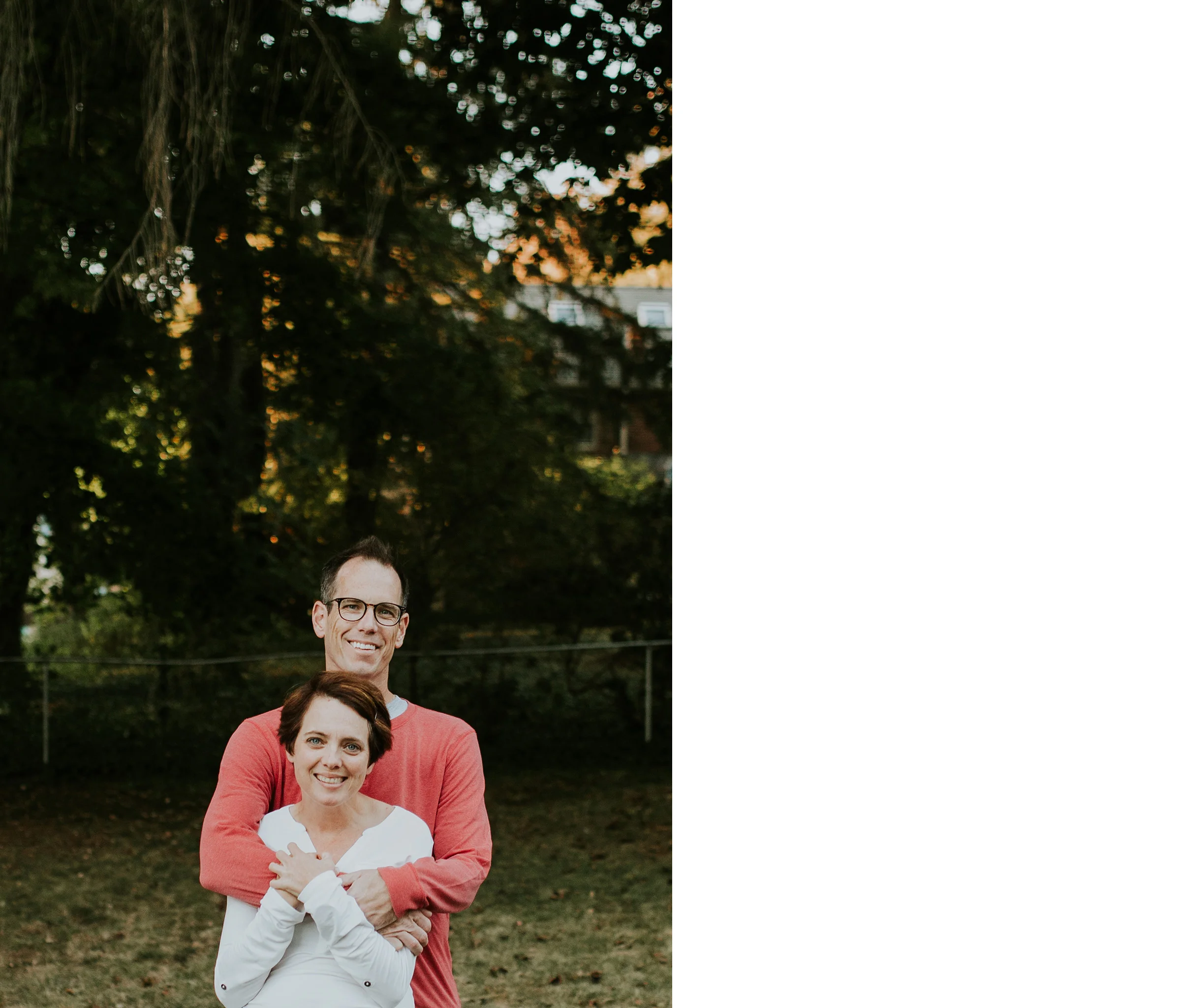October 3: Before date night. A lot of the big camera selfies I take of us are pretty straightforward, but I love having them.