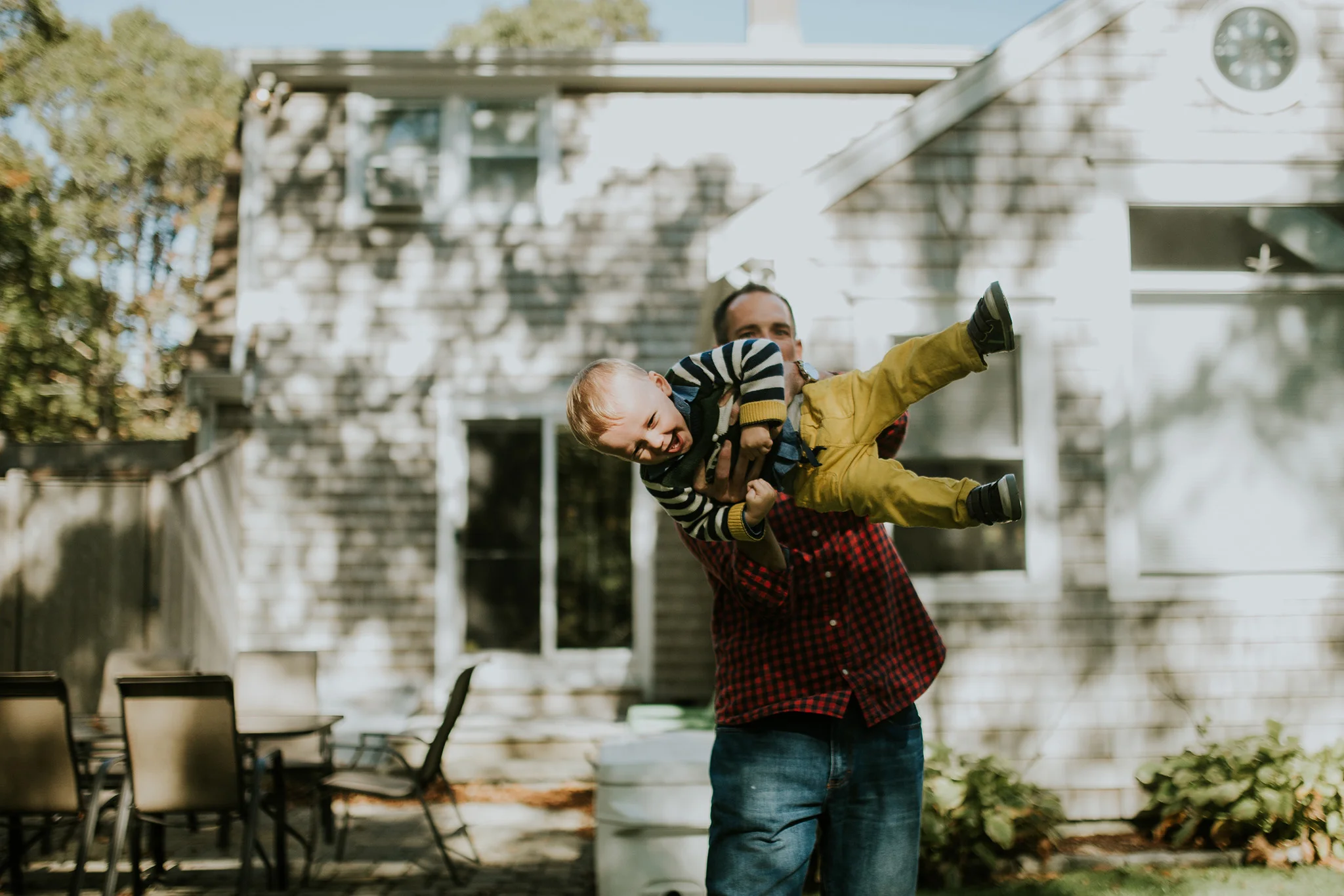 October 22: Ty is the best uncle, and Jameson is the happiest kid. Wrapped up a weekend on the Cape with these two making me smile.