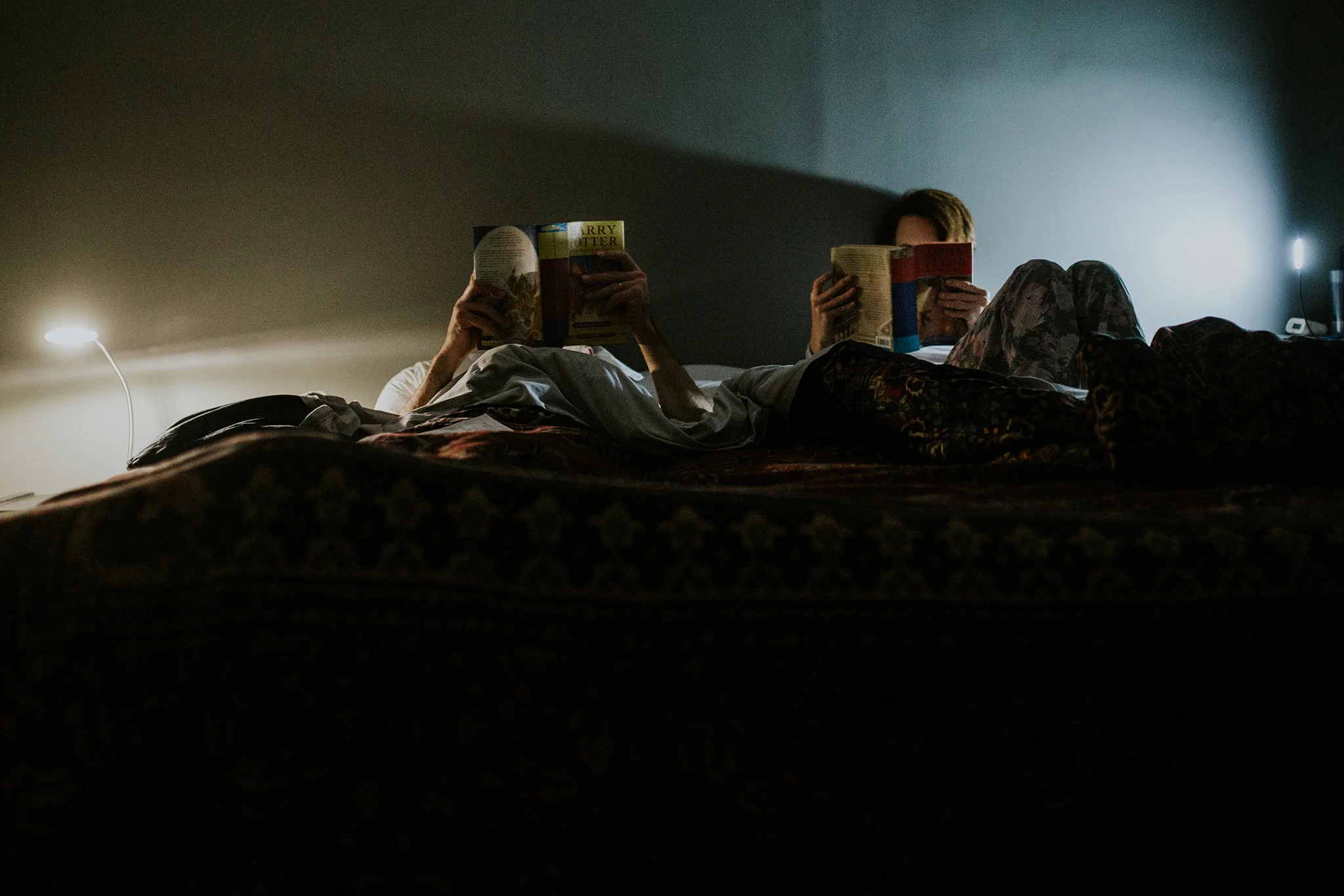 November 20: Potterheads. In bed.