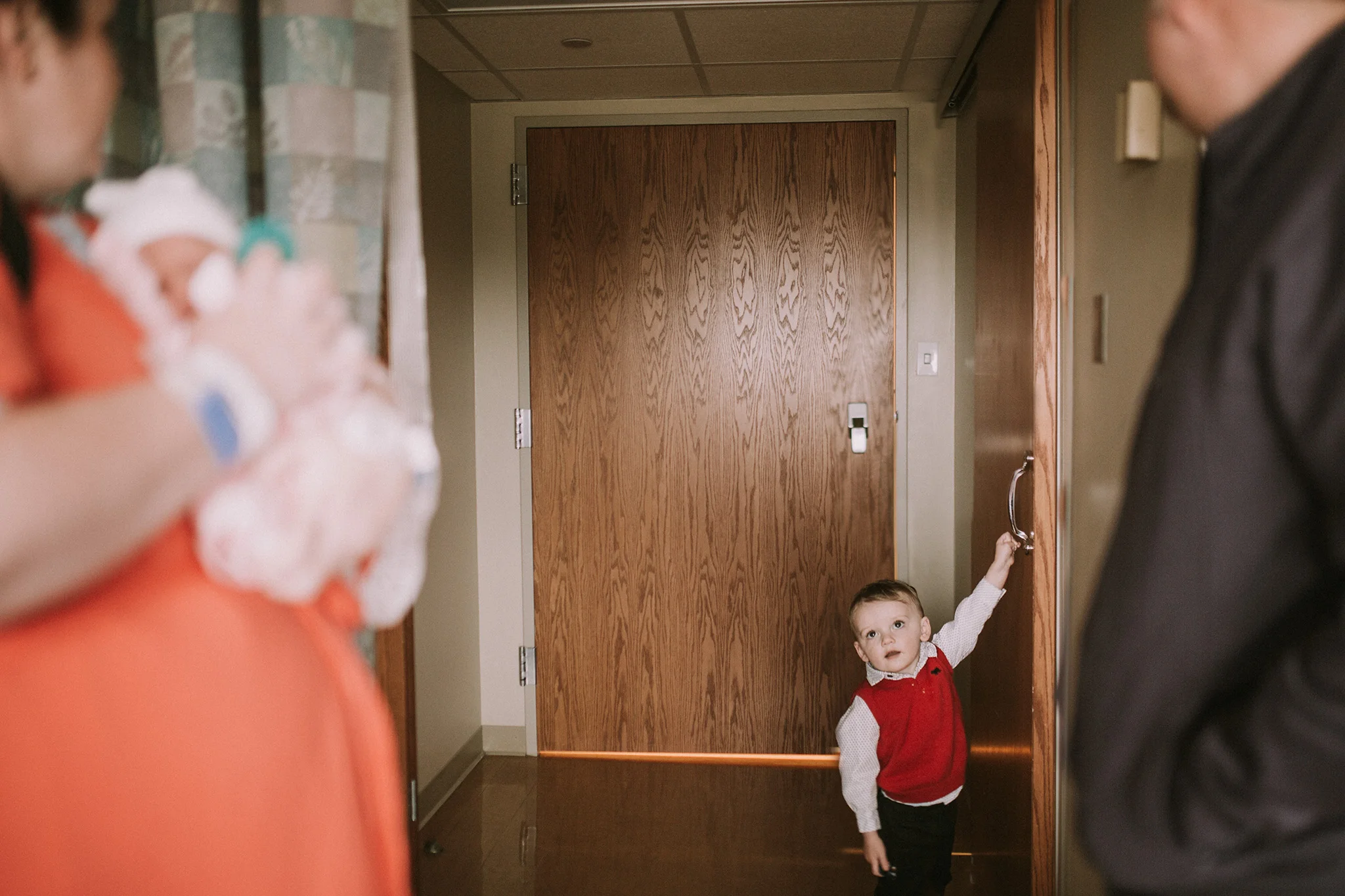February 23: The reluctant big brother and a failed family photo attempt.