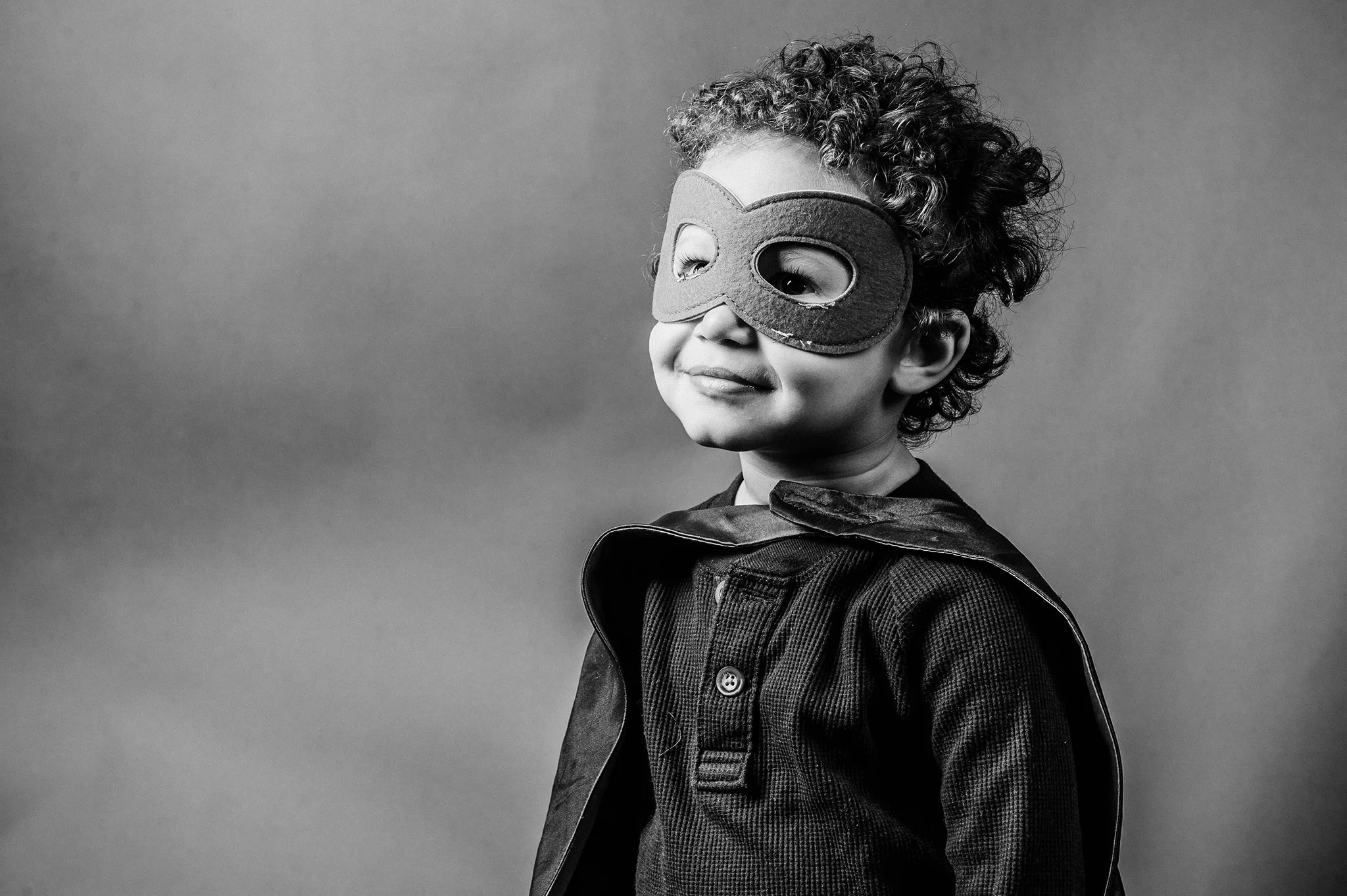March 12: First time I had kids in the studio at the hospital, and this little buddy belongs to a co-worker who gave me a release to share his superhero self as my daily photo. GAH.