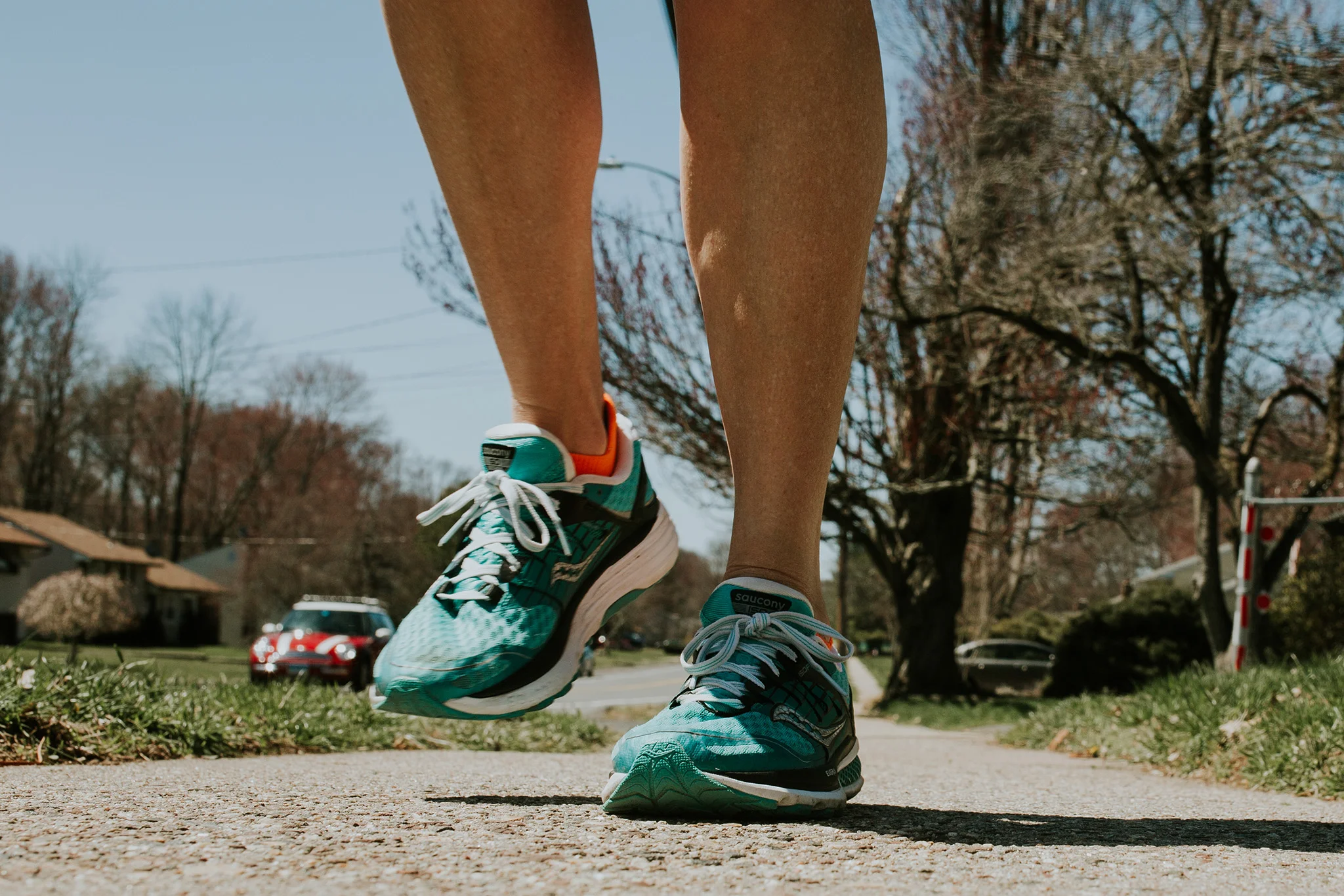 April 22: Running all the miles.
