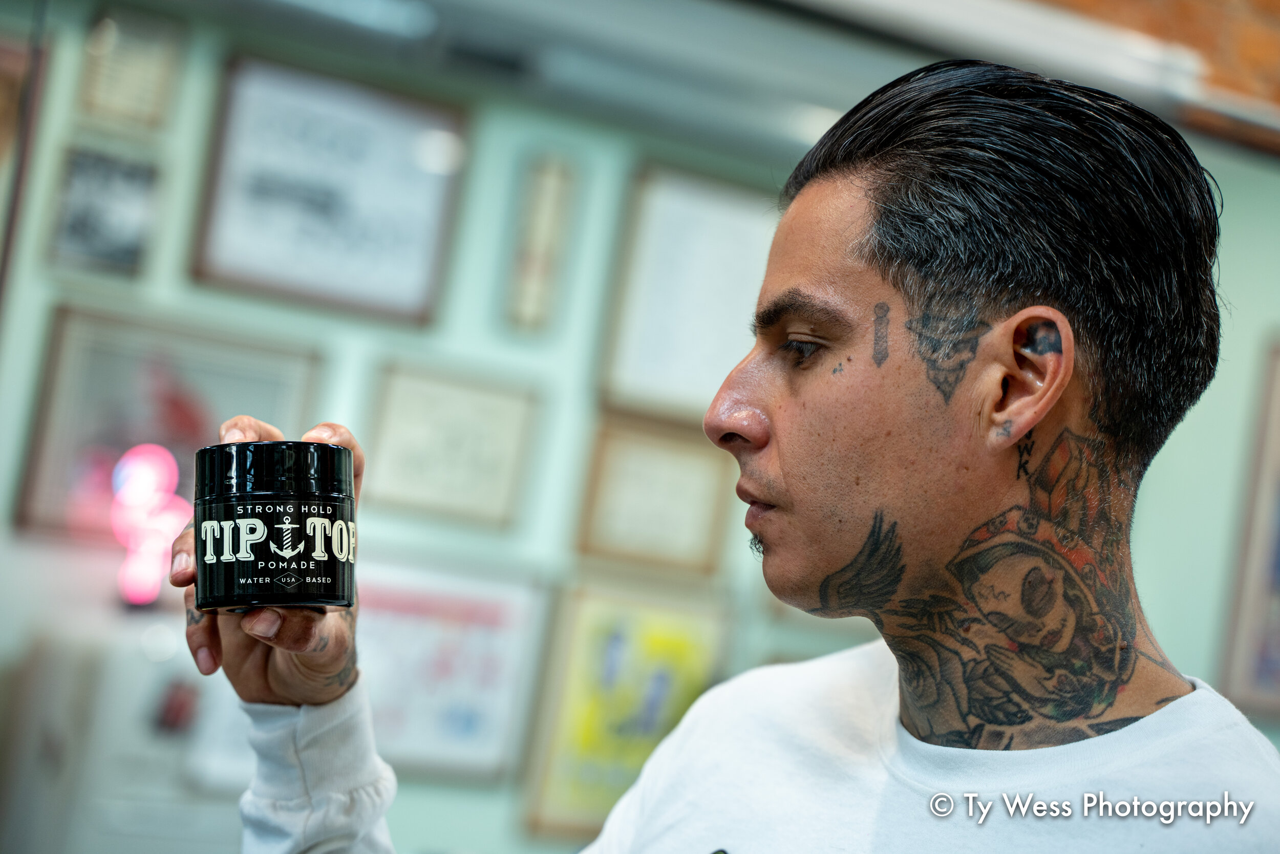 Tip Top Pomade Industries — Ty Wess Photography