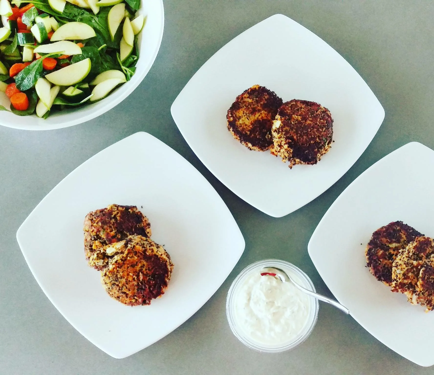 SALMON QUINOA PATTIES