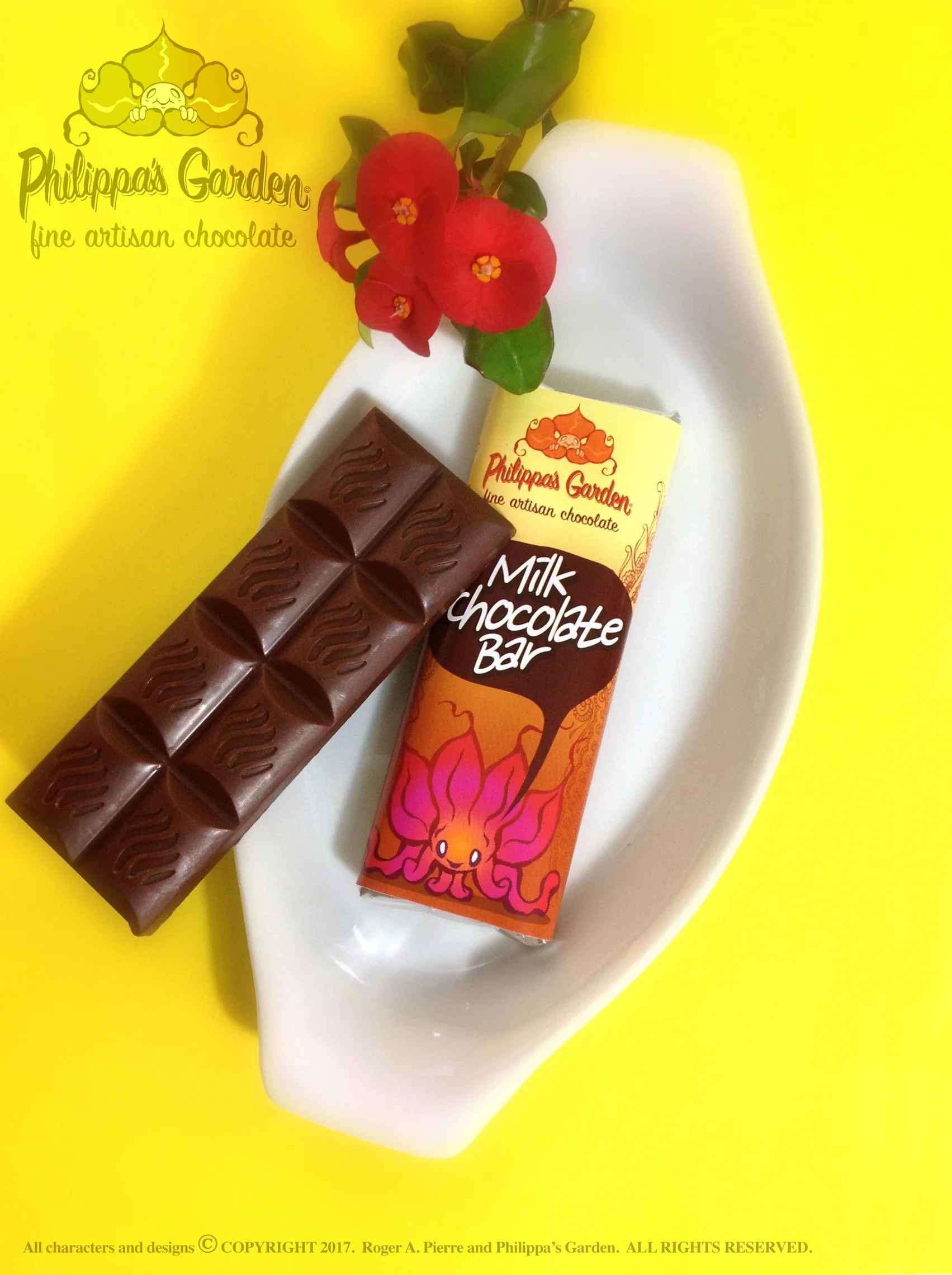 MILK CHOCOLATE BAR - (30g) Available in 25% and 15% varieties