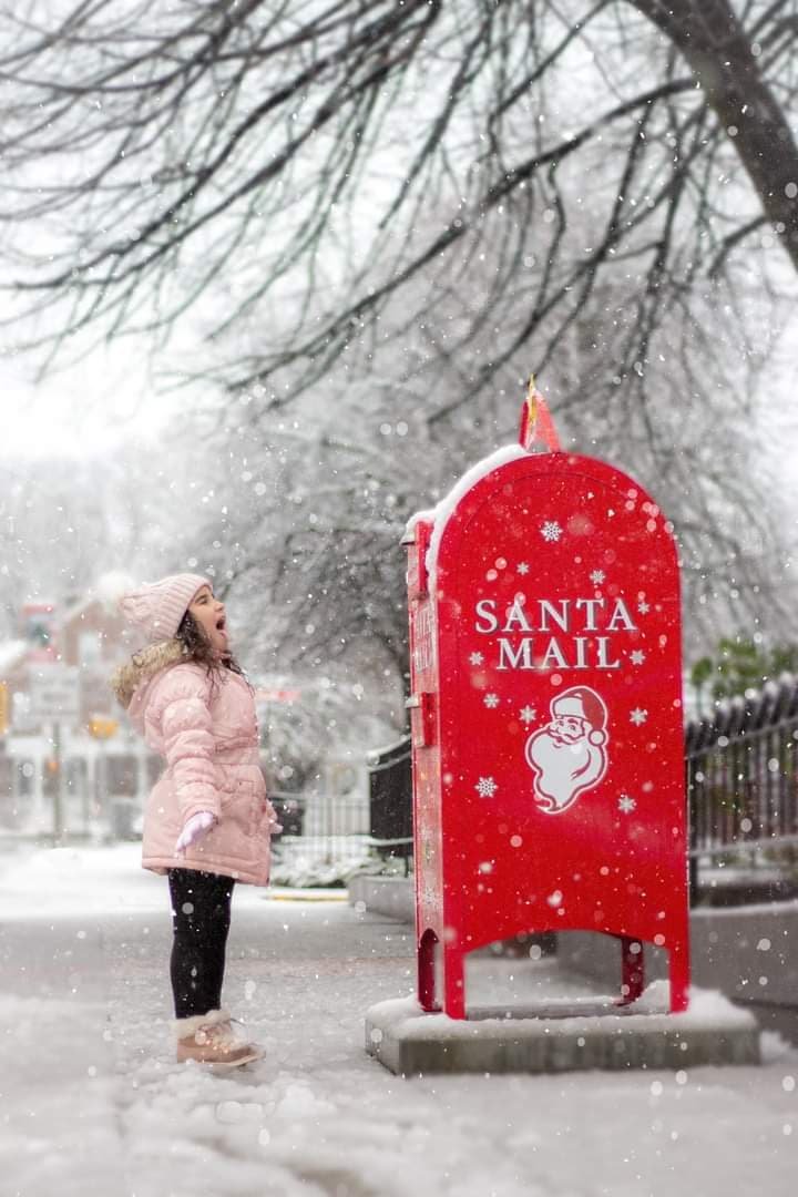 Santa Mailbox at Upper Common