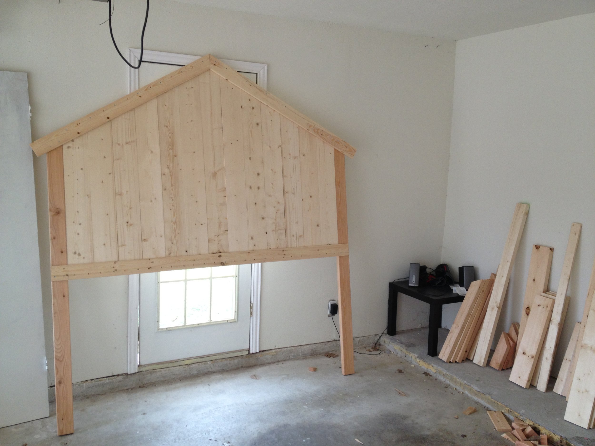 Some of the diagonal cuts were precise—so you'll want a miter saw.