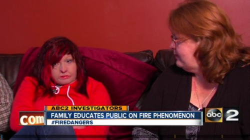 Aubrey Clark, ABC2 Investigators, ATF studies fire phenomenon that burned a Baltimore County teenage
