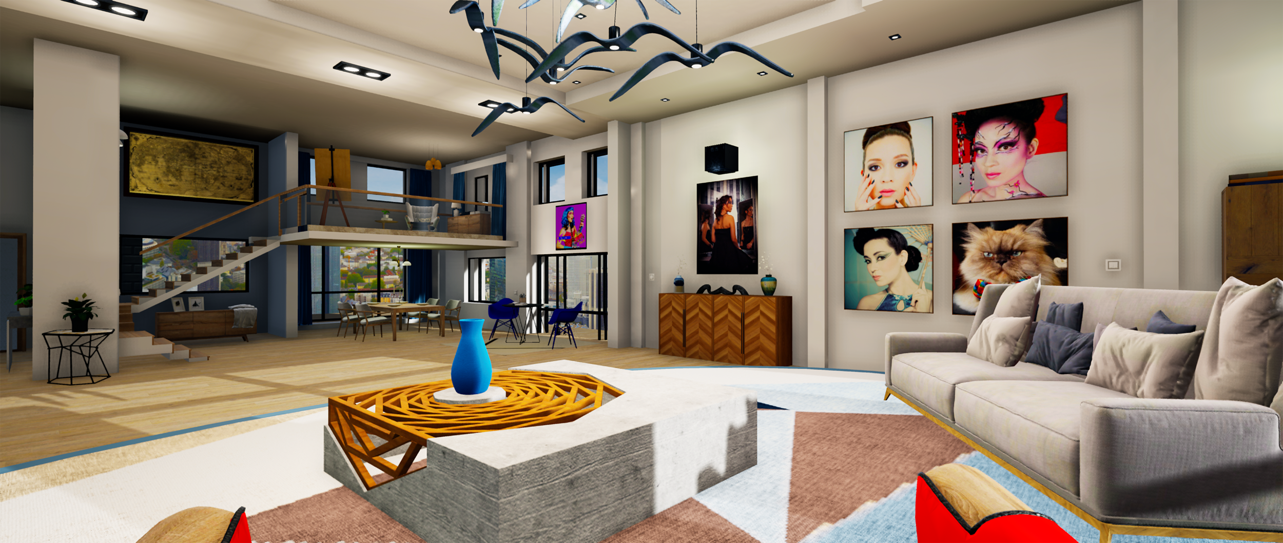 Set Design — Voyager VR / AR / AI - Dev Studio - Los Angeles