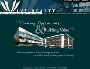 Ivy Realty Website design and production