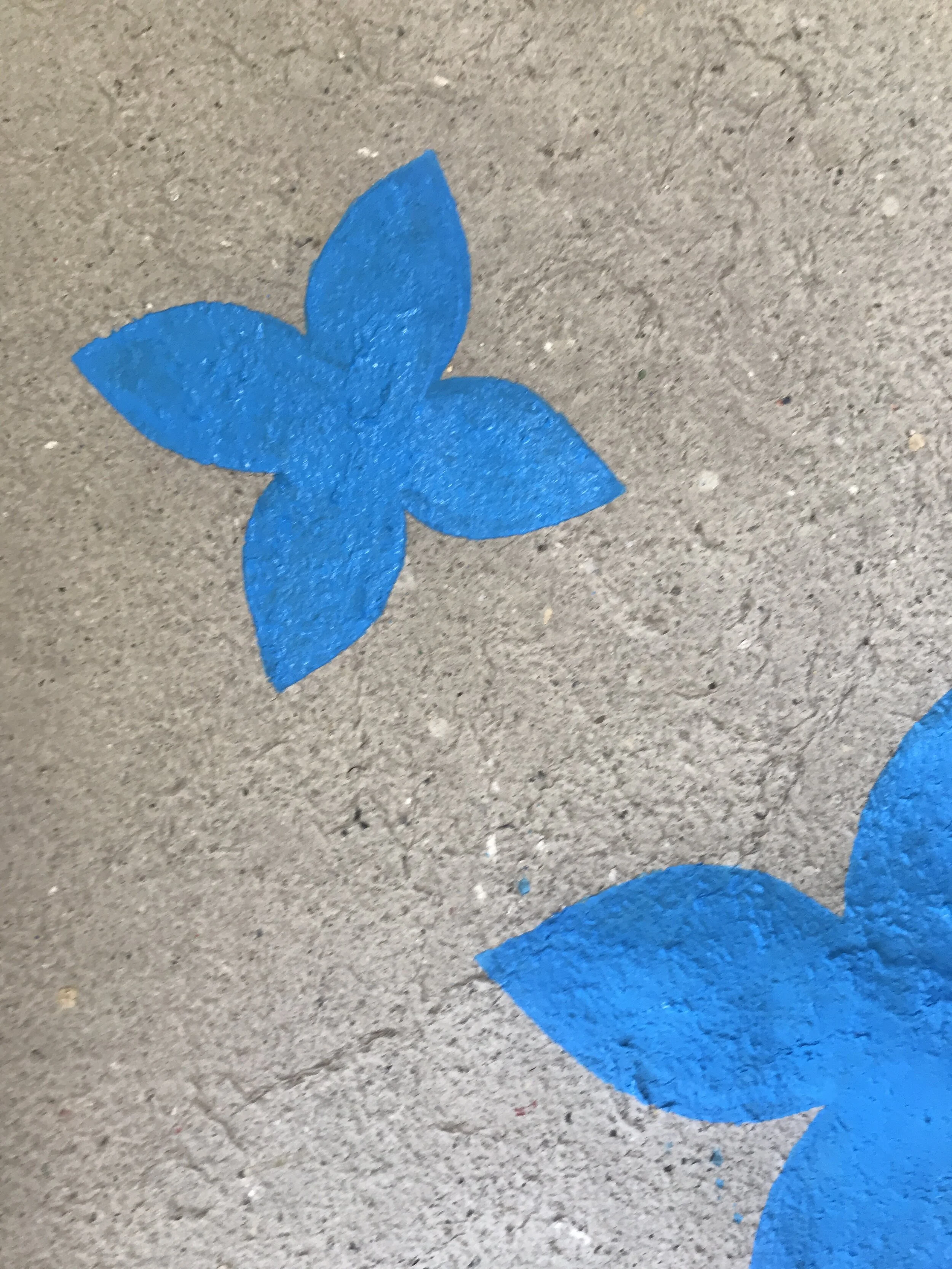  Cyan, 2020 Handmade paper, acrylic on canvas  57” x 39”  (detail) 