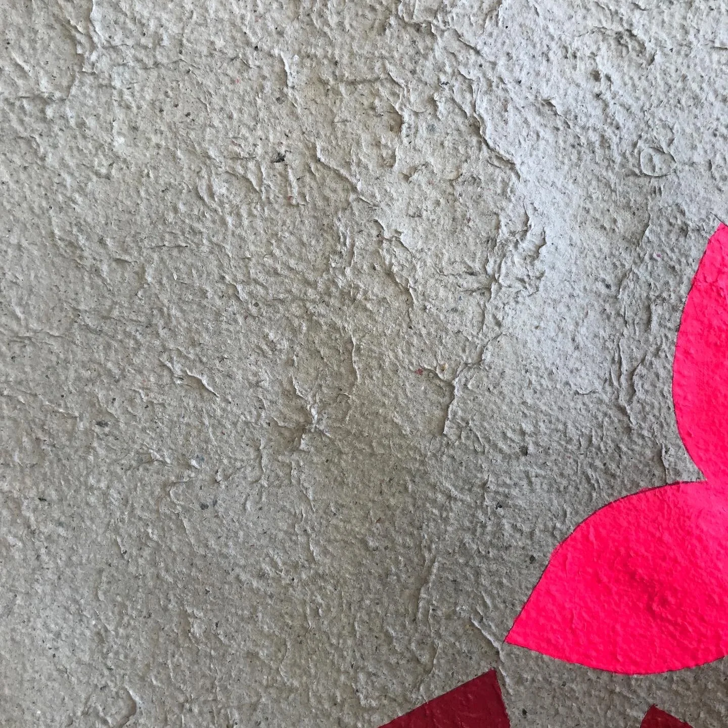  Magenta, 2020 Handmade paper, acrylic on canvas  38” x 23.5” (detail) 