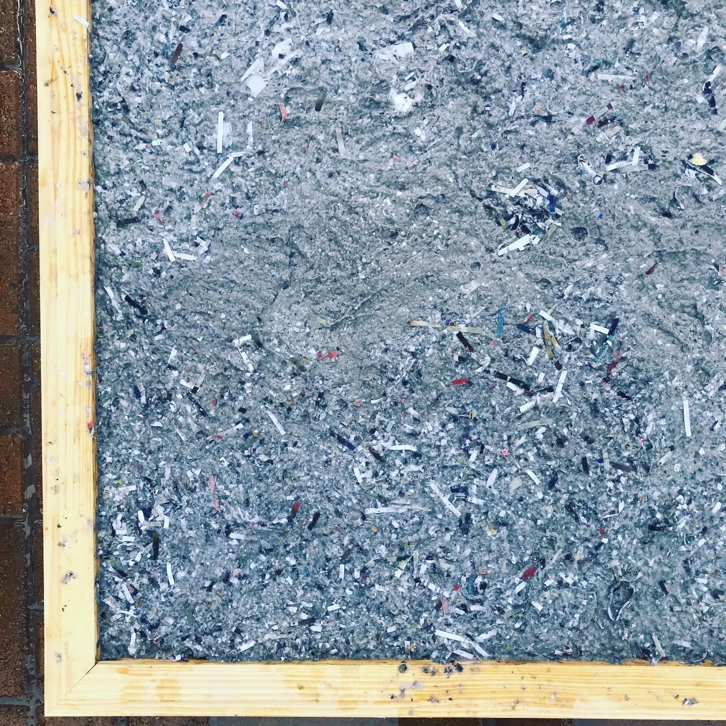  paper pulp in screen 