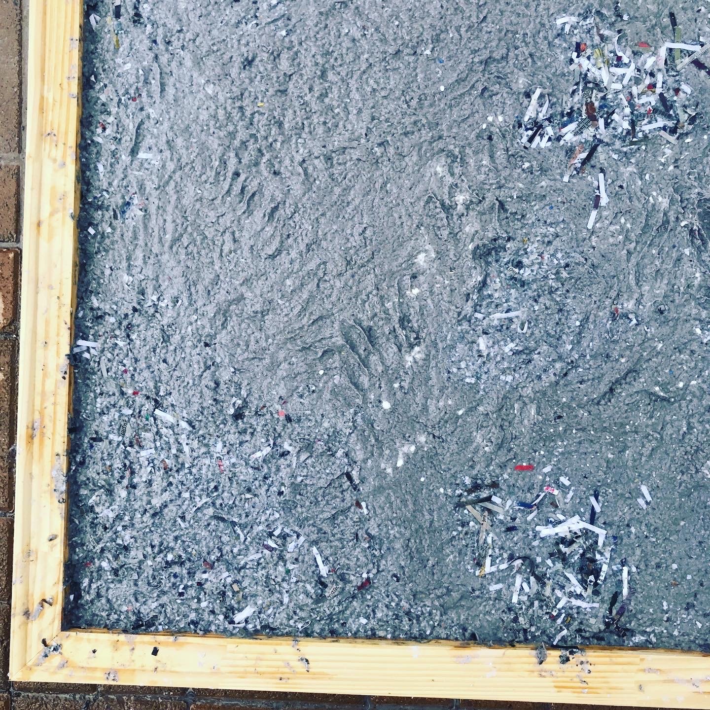  paper pulp in screen 